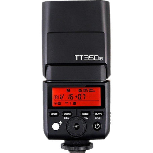 Godox TT350S Mini Thinklite TTL Flash for Fujifilm Cameras - Compact On-Camera Speedlite for Portrait, Wedding & Event Photography