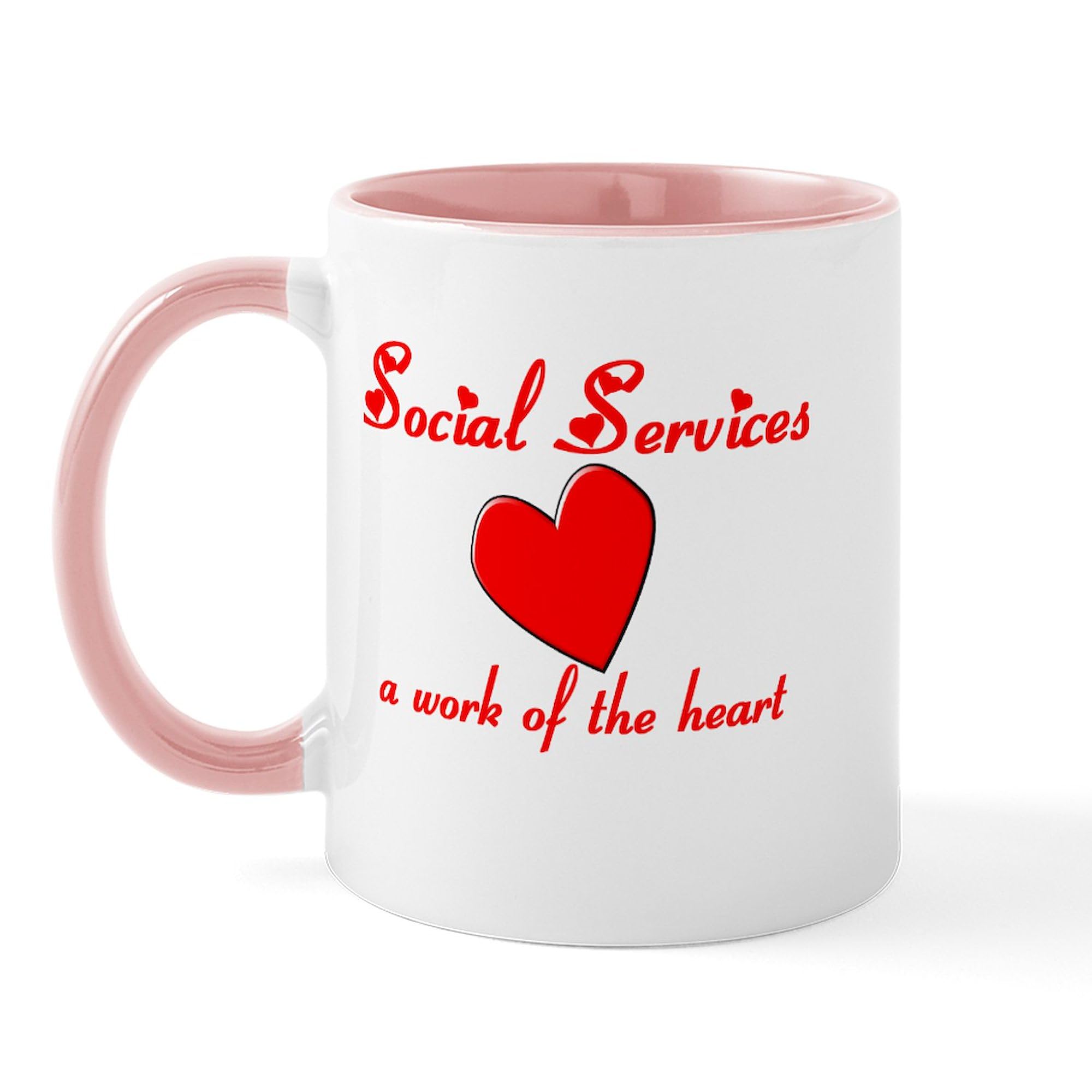 Social Worker Gift - 11 oz (325 ml) Ceramic Coffee Mug with Inspirational Quote - Perfect for Office, Home & Appreciation Gifts