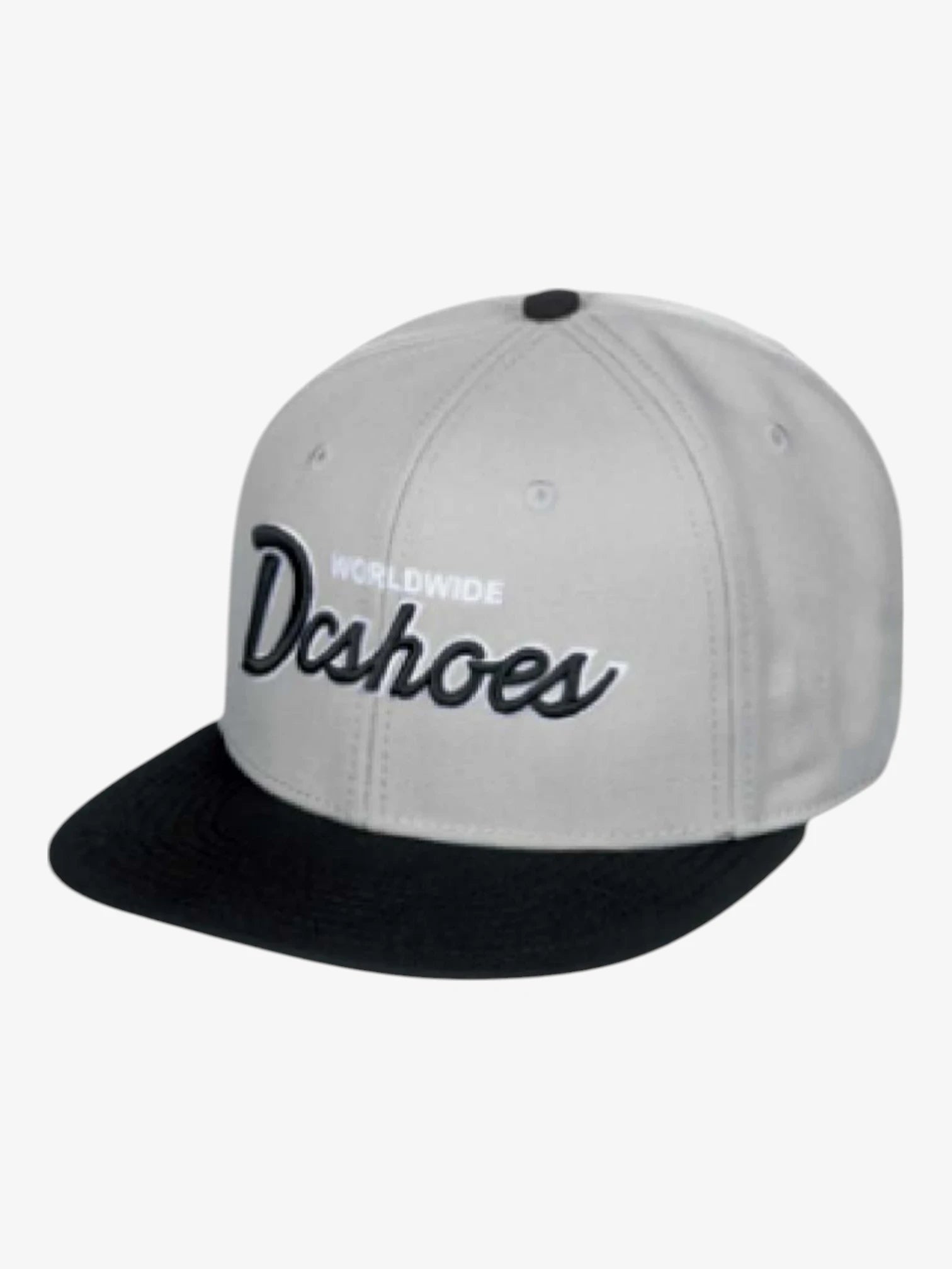DC Tailgate Cap - Black & Gray Adjustable Snapback Hat for Men & Women | Perfect for Outdoor Sports, Casual Wear & Street Fashion
