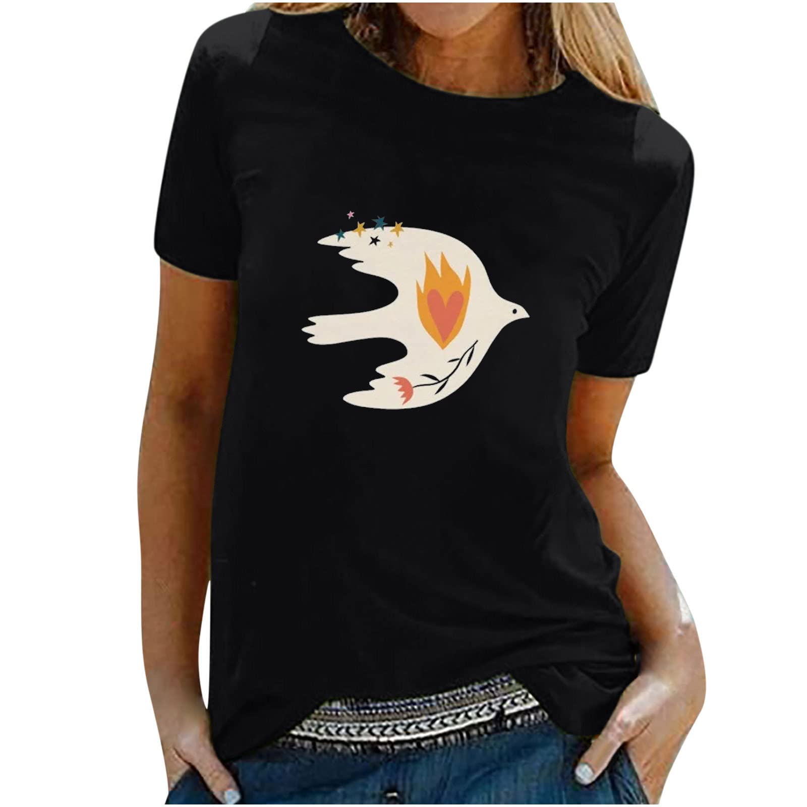 Stylish Unisex Short Sleeve Hawaiian Print T-Shirts - Loose Fit Casual & Activewear for Men and Women | Perfect for Beach Vacations, Summer Outings & Tropical Parties