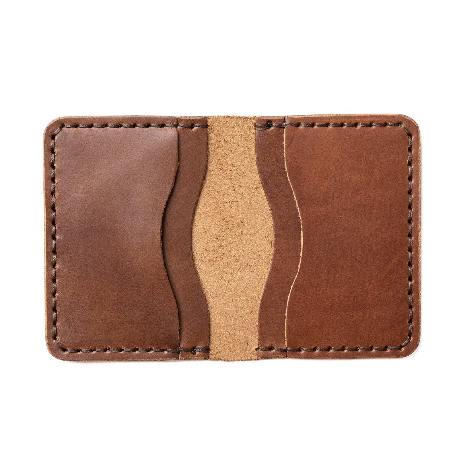 Genuine Leather 5 Card Holder Wallet - Slim RFID Blocking Minimalist Wallet for Men & Women - Perfect for Everyday Use, Travel, and Business