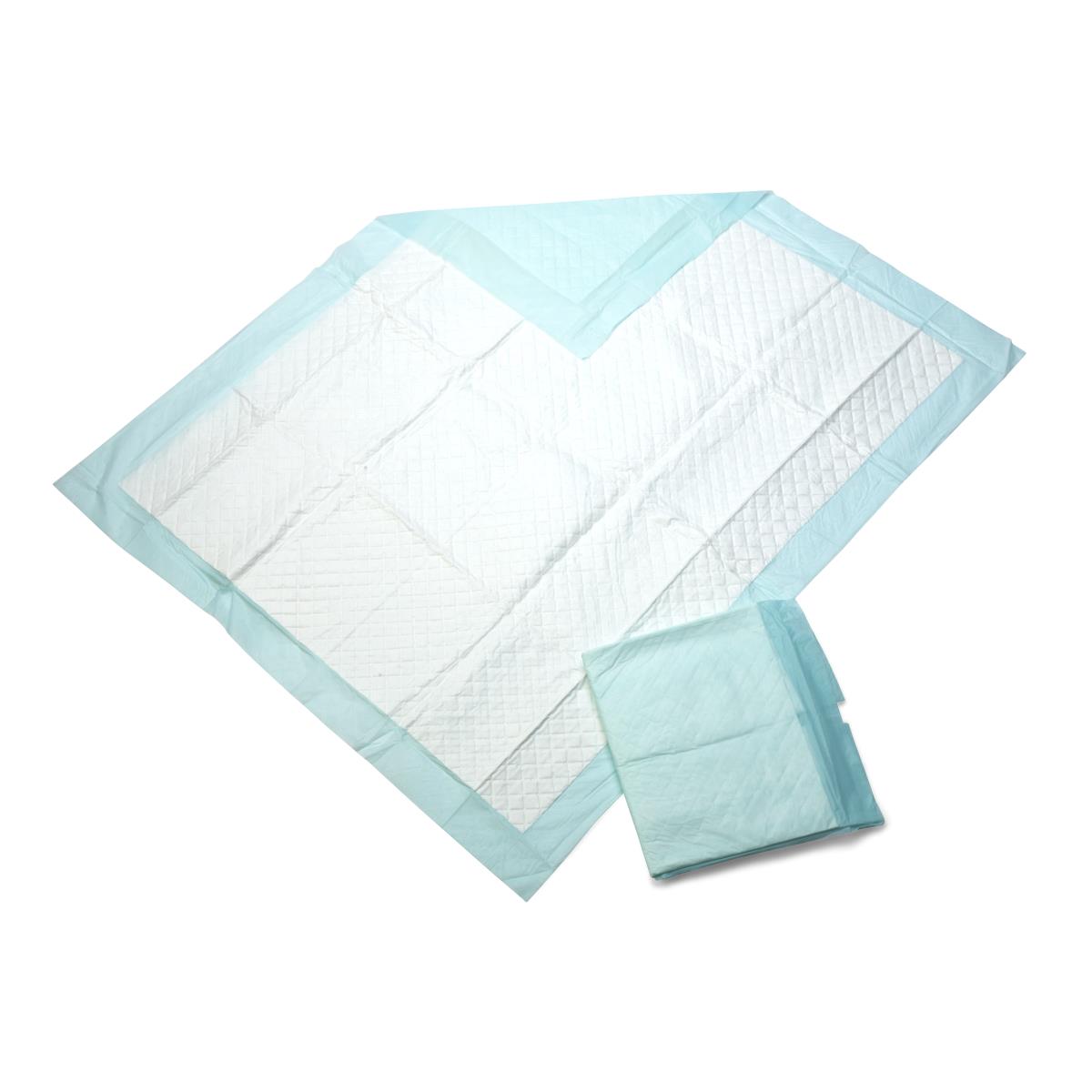 **Medline Disposable Fluff & Polymer Underpads, 23x36 Inches, Case of 75 - Absorbent Bed Pads for Incontinence, Postpartum Care & Pet Training**