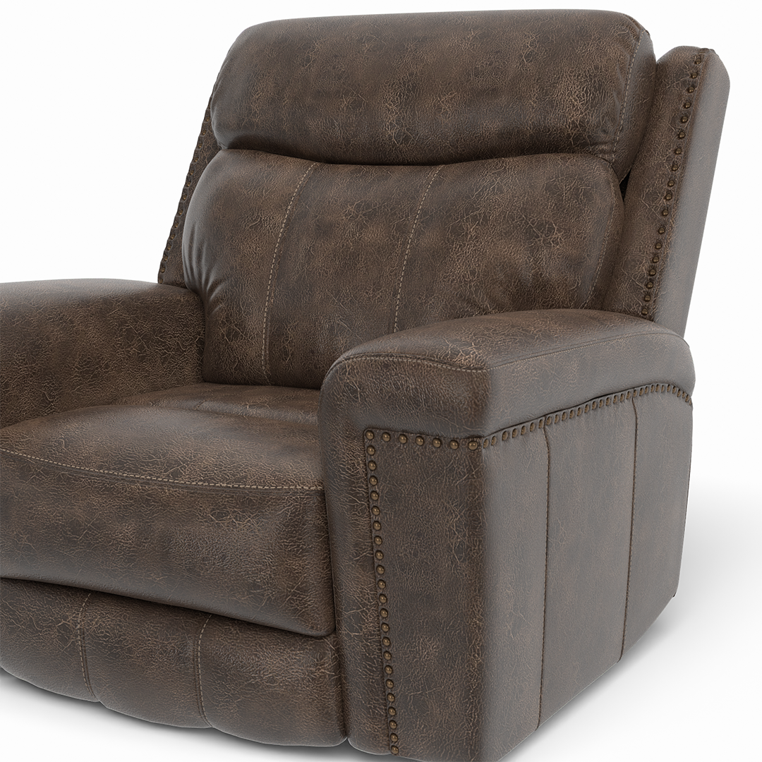 Quade Manual Glider Recliner Chair - Comfortable Rocking Swivel Lounge Chair for Living Room, Nursery & Bedroom - Perfect for Relaxing, Nursing & Reading