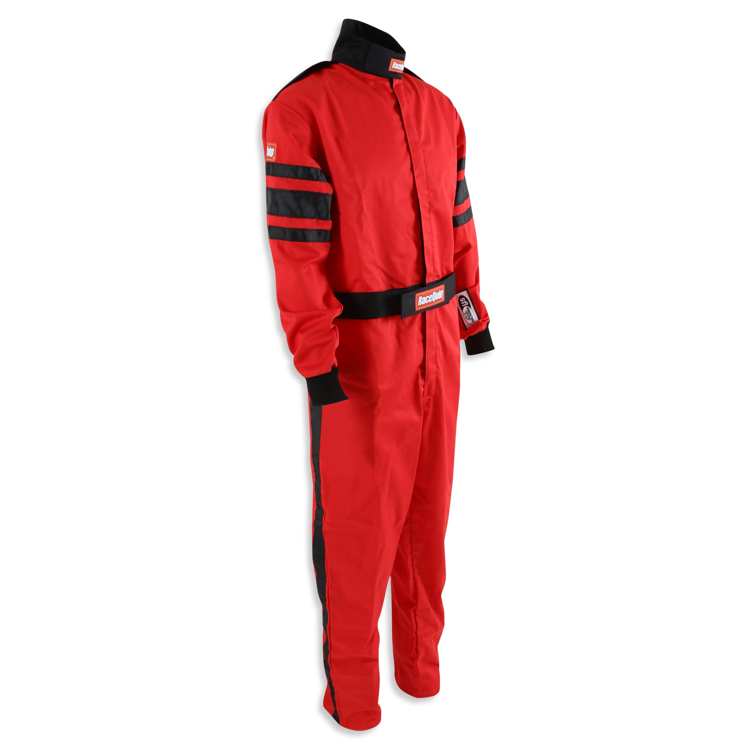 RaceQuip SFI 3.2A/5 Certified One-Piece Racing Fire Suit - Blue, Medium-Tall (120024) - Professional Motorsports & Track Day Safety Gear