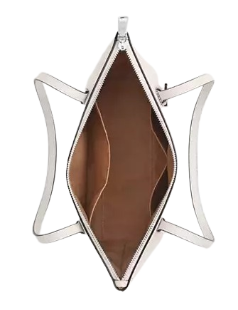 Coach Fiona Zip Tote Bag for Women | Genuine Leather Handbag with Zipper Closure | Perfect for Work, Travel & Everyday Use