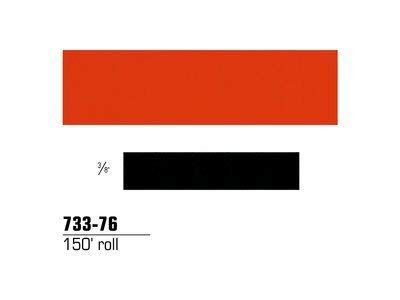 3M Scotchcal 73376 Tomato Red Automotive Striping Tape - 3/8 Inch Width x 2 Mil Thick (Price per Roll) - Perfect for Car Decals, DIY Projects & Vehicle Customization
