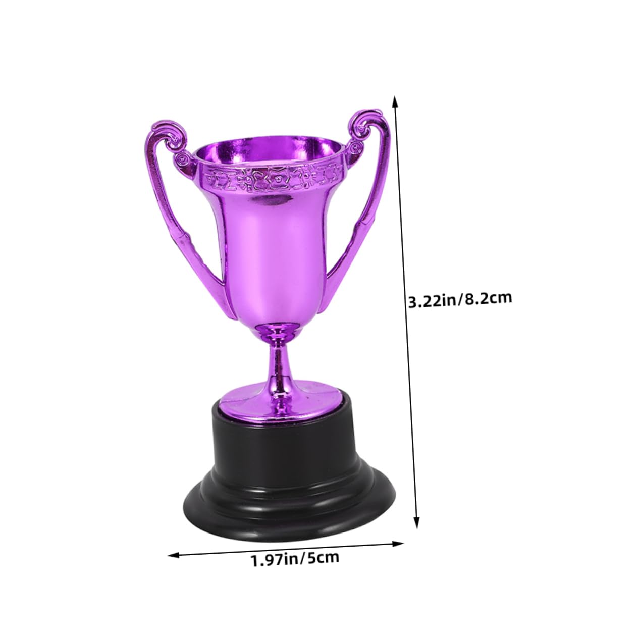 Gold Plastic Trophy Cups - Award Prize for Football, Sports, and Competitions | BCOATH Decorative Trophies for Kids, Office Awards, and Party Decorations