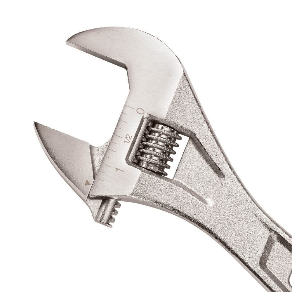 Milwaukee Adjustable Wrench Set - 6-Inch & 10-Inch (2-Piece) with Toolbox - Perfect for Plumbing, Auto Repair & DIY Home Improvement Projects