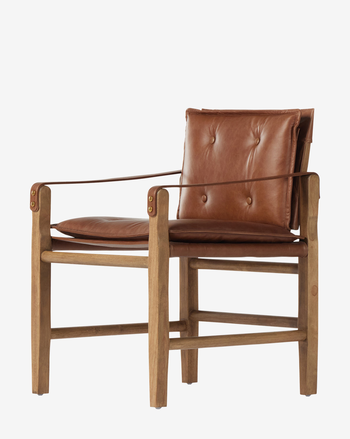 Pederson Modern Dining Armchair - Comfortable Upholstered Chair for Kitchen, Dining Room & Office - Perfect for Family Meals, Entertaining & Home Decor