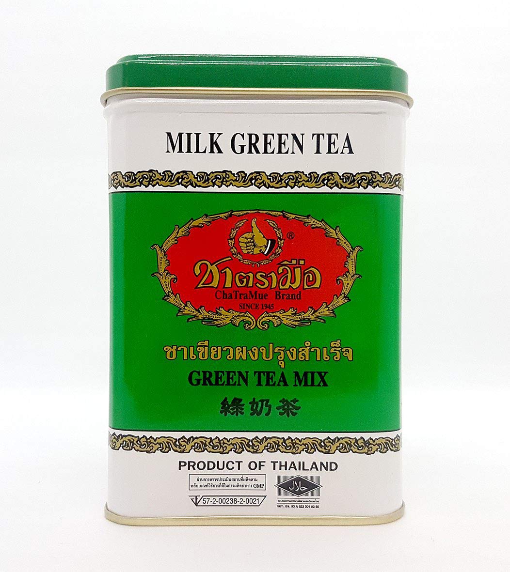 Premium Thai Milk Green Tea 2g Bags - Pack of 50 | Authentic Thailand's No.1 Brand | Perfect for Bubble Tea, Iced Tea & Dessert Recipes
