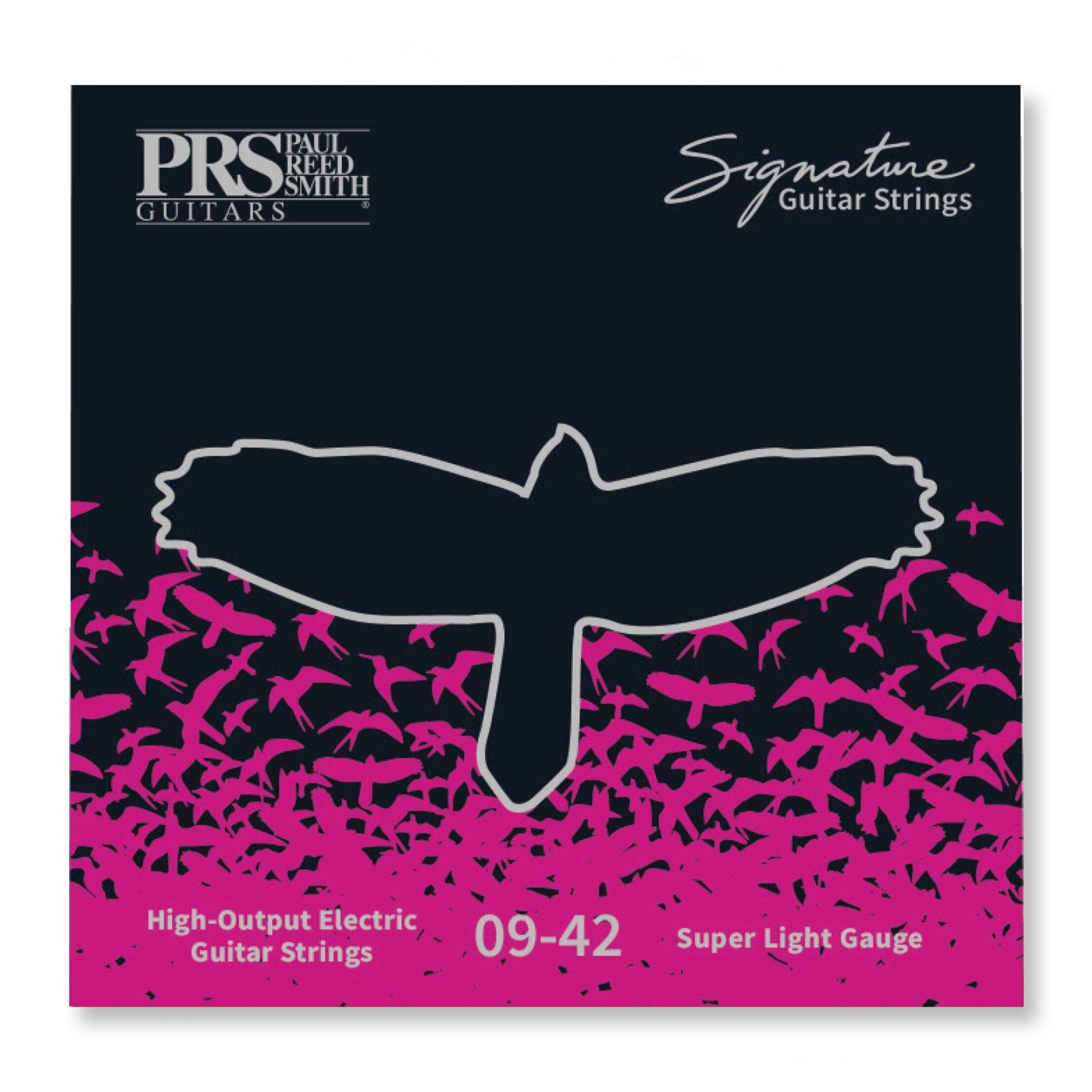 PRS Signature Ultra Light Electric Guitar Strings 9-42 Gauge - Best for Rock, Blues & Jazz - Perfect for Fender, Gibson & PRS Guitars