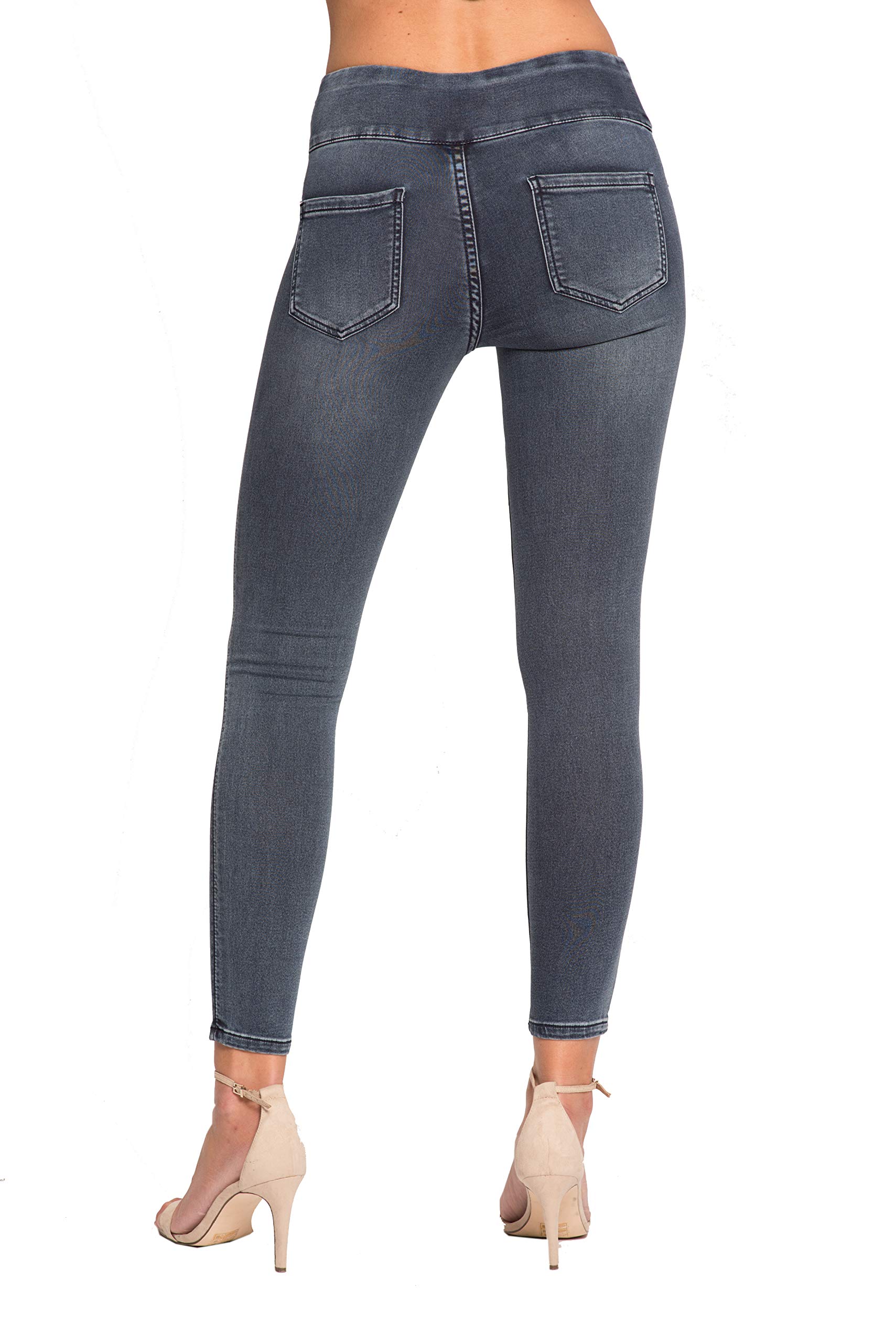 LIOR PARIS Signature Power Stretch Jane 5 Wash Skinny Jeans for Women - High Waist Slim Fit Denim Pants - Comfortable & Flattering Everyday Wear for Office, Dating & Casual Outfits