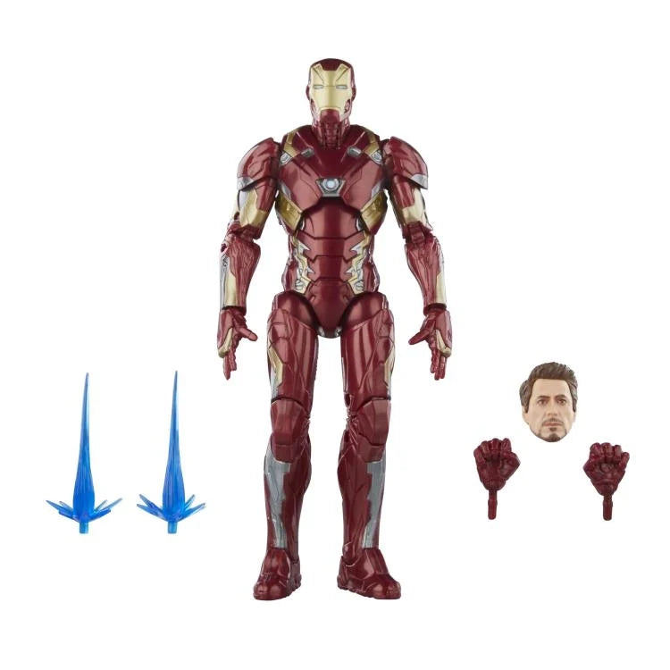 Captain America: Civil War Marvel Legends The Infinity Saga Iron Man Mark 46 Action Figure - Collectible Superhero Toy for Display & Play | Perfect for Marvel Fans & Collectors
