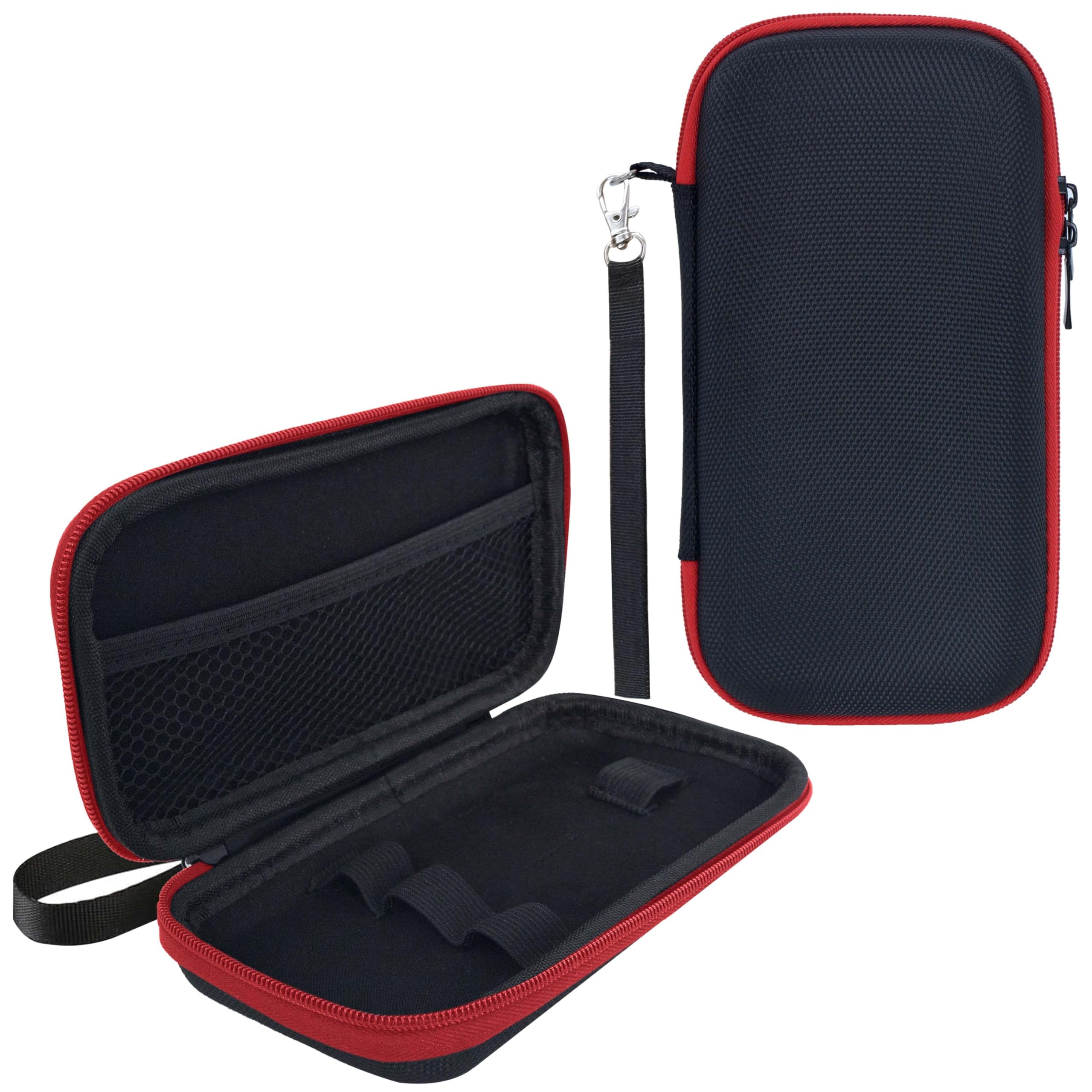 Wolfteeth Smell-Proof Storage Case - Hard EVA Travel Organizer for King Size Vape Tubes, Pens & Accessories | Odor-Resistant & Durable | Perfect for Travel, Hiking & Discreet Storage