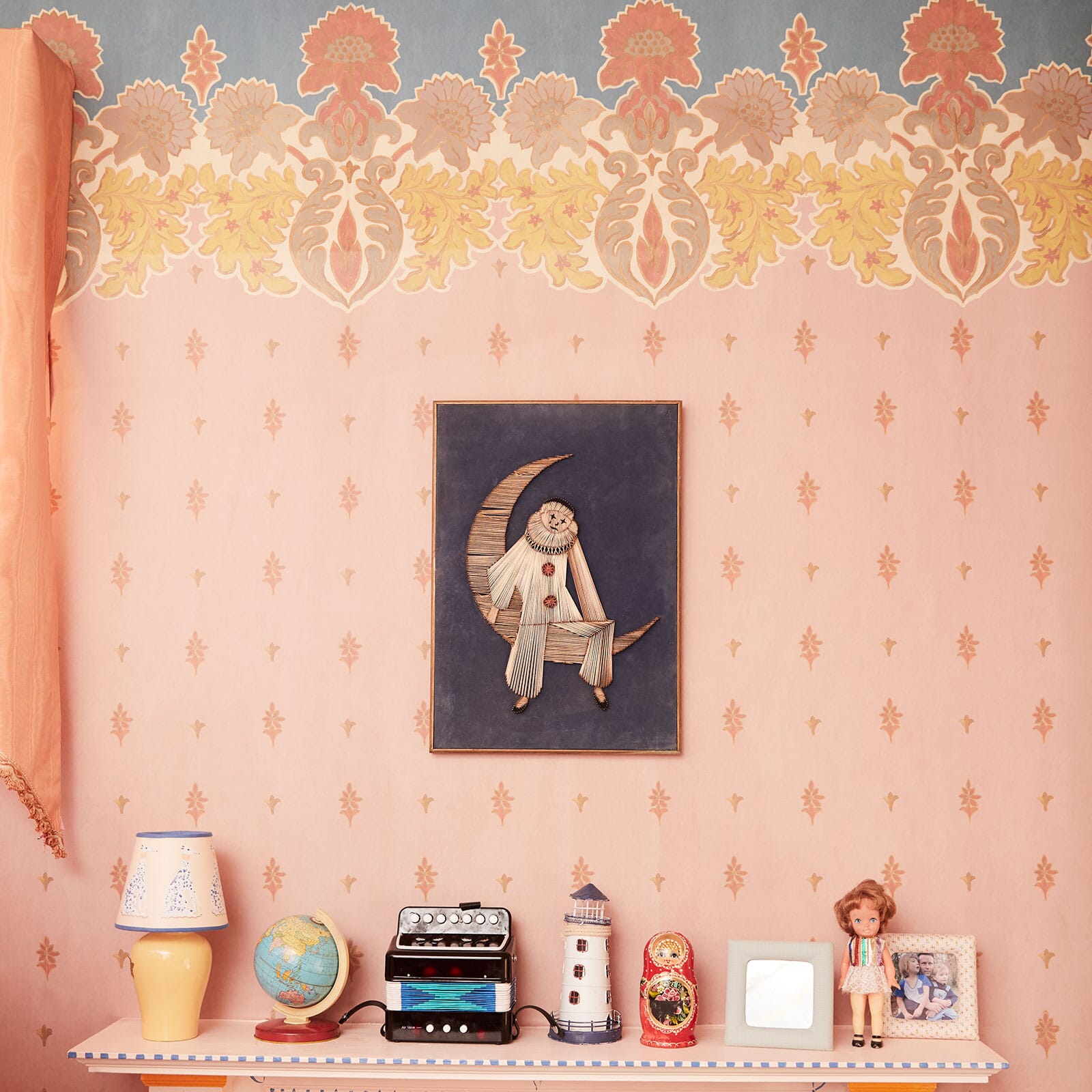 EMANIA BORDER Wallpaper - Self-Adhesive Plaster for Walls - Perfect for Home Decor, Nursery, Living Room & Bedroom Renovation