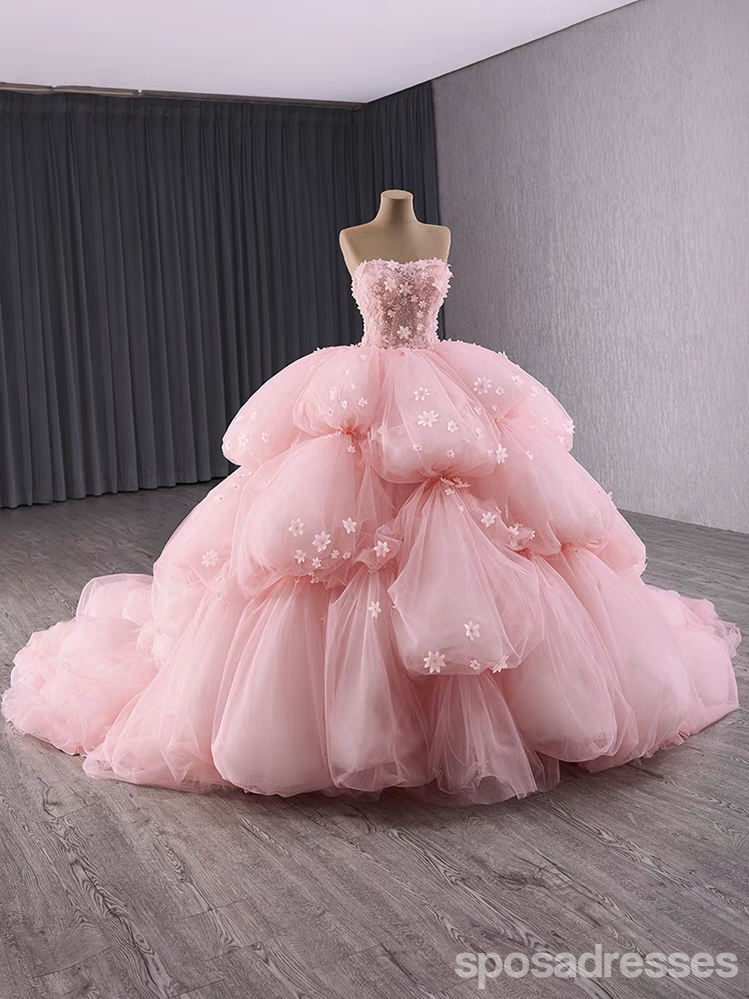 Elegant Pink A-Line Sweetheart Long Prom Dress for Women | Formal Evening Gown 13705 | Perfect for Homecoming, Wedding Guest & Special Occasions