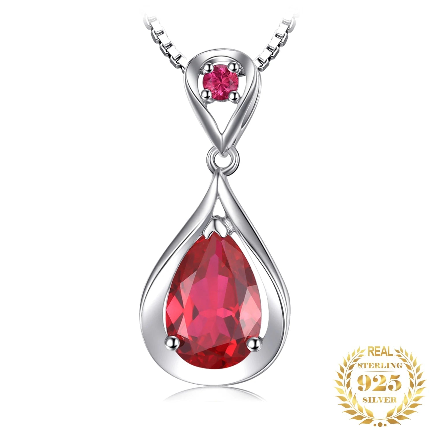 Flam Whisper Necklace - Elegant Sterling Silver Pendant for Women | Perfect Gift for Her | Valentine's Day, Anniversary & Special Occasions | Everyday Jewelry & Date Night Accessory