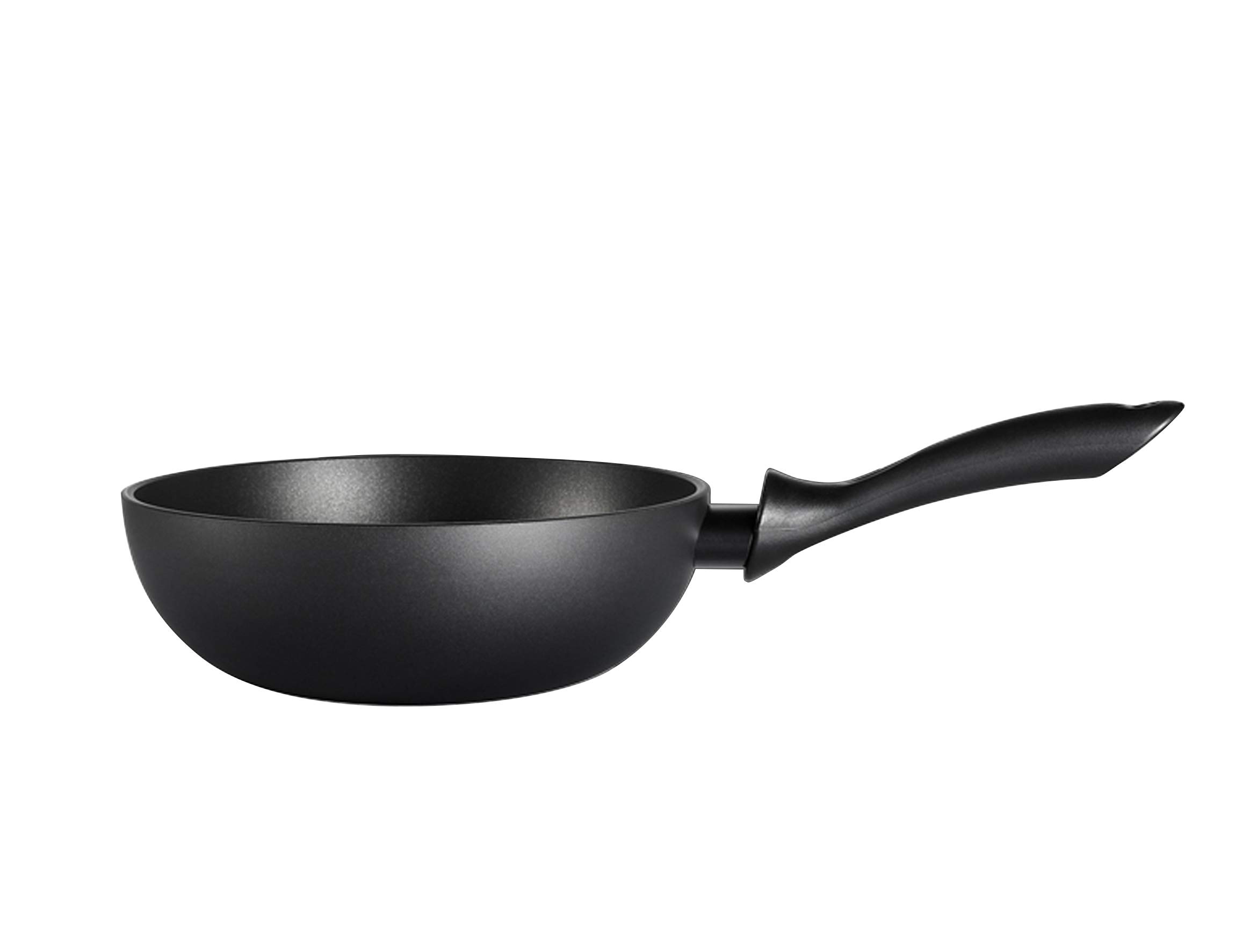 Kelomat 3431-343 Wok Wokmeister 20cm Non-Stick Frying Pan with Ergonomic Handle, 38 x 21 x 7cm, 760g - Perfect for Singles & Small Families | Ideal for Stir-Frying, Sautéing & Asian Cooking