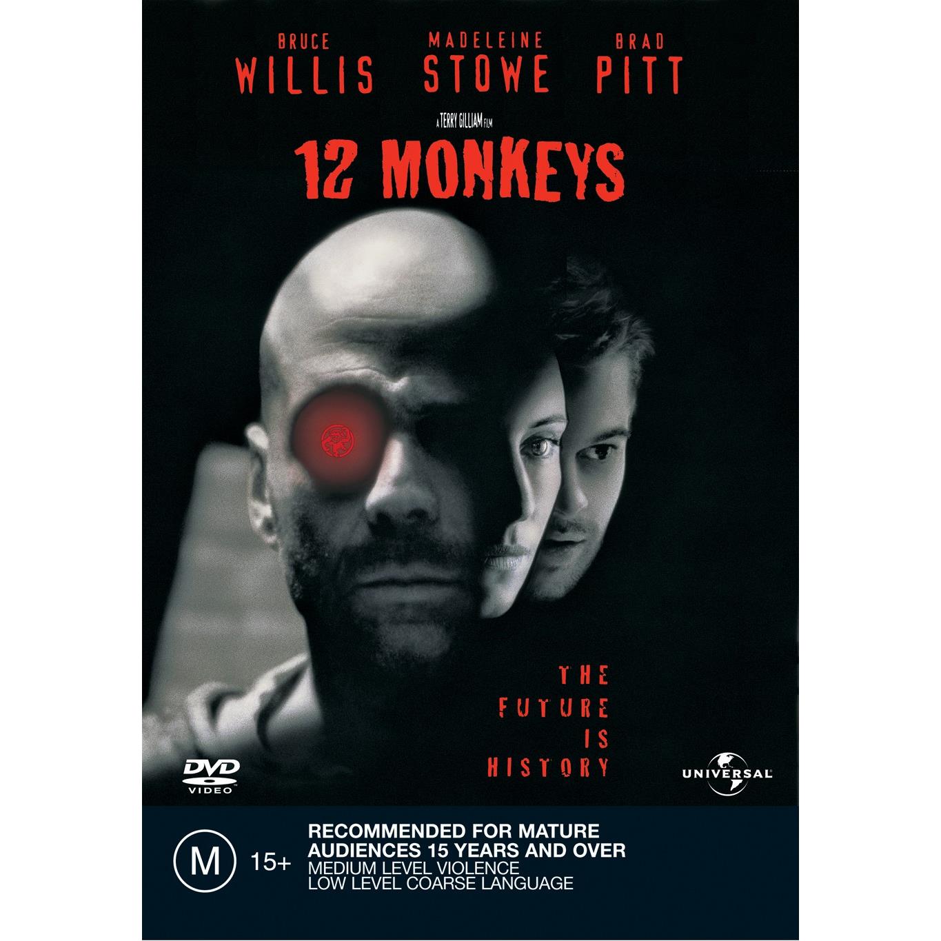 12 Monkeys System Collections Generic List1 System Object DVD - Sci-Fi Movie for Home Theater & Collectors