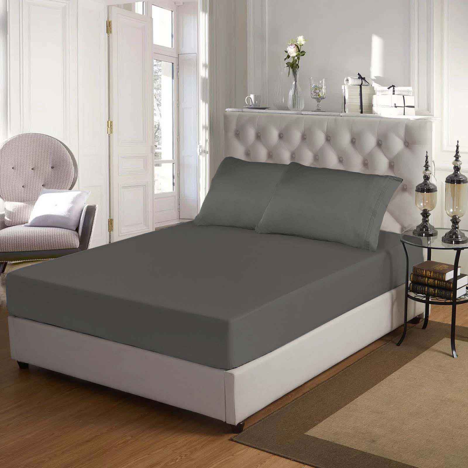 Premium 650 Thread Count Egyptian Cotton Sheet Set - Eco-Friendly, Breathable & Hypoallergenic - Perfect for Luxury Bedding & Hot Sleepers