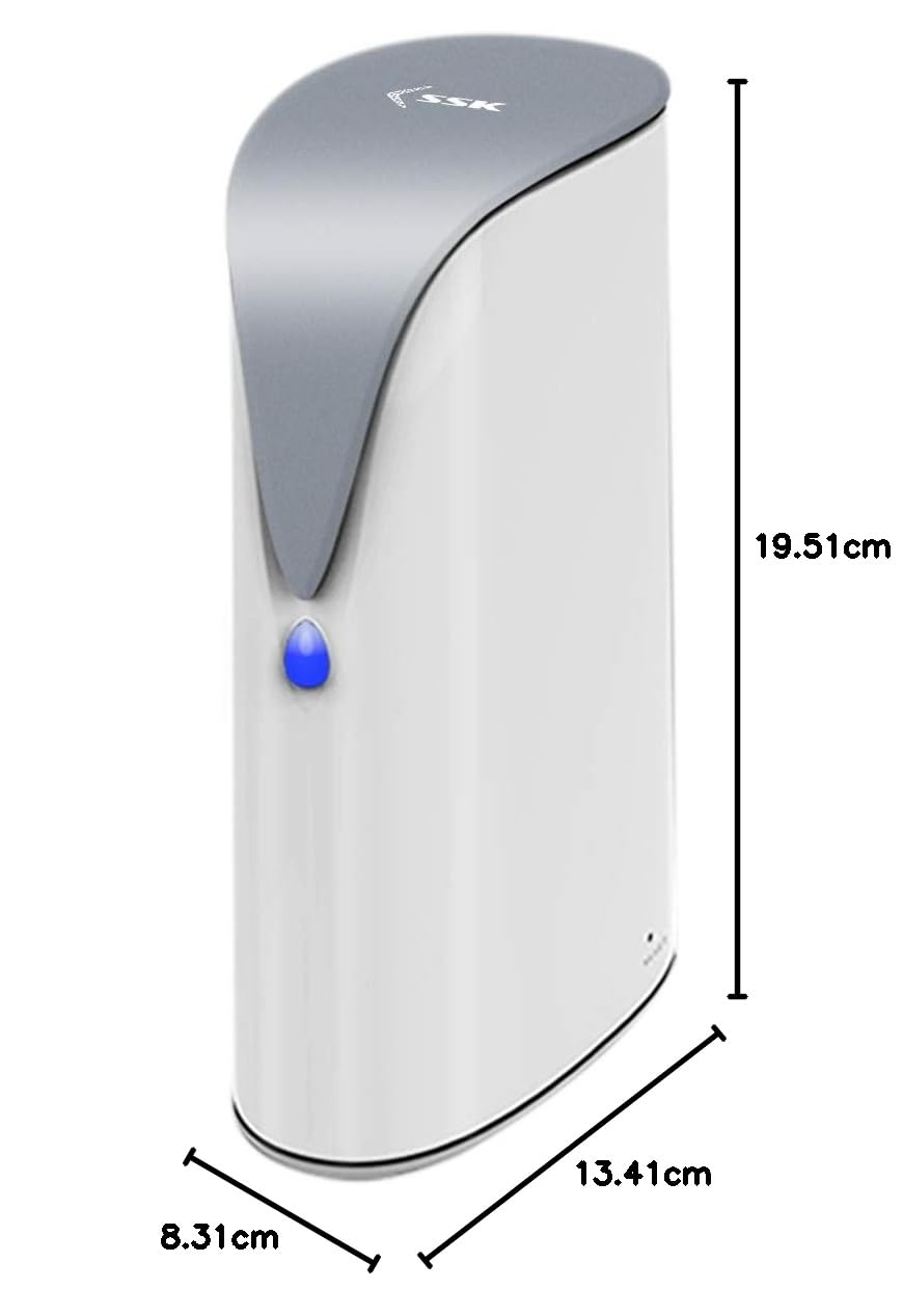 SSK 4TB Personal Cloud NAS with Hard Drive - Wireless Network Attached Storage for Auto Backup, Remote Access | Home Office & Media Storage Solution for Phones, Tablets & Laptops | Perfect for Digital Nomads, Photographers & Small Businesses