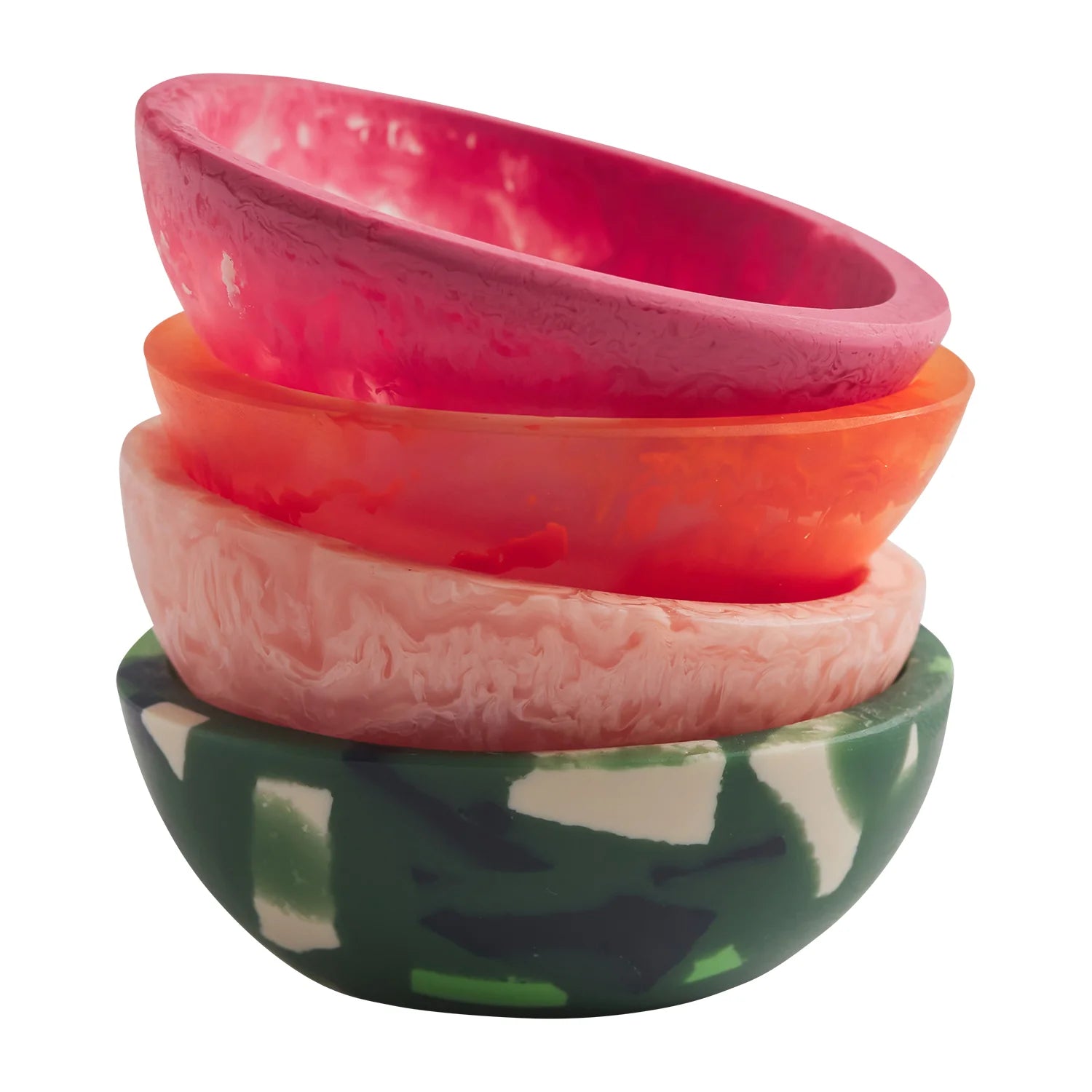 ASTRID TINY BOWL - Mini Decorative Bowl for Jewelry, Candies & Home Decor - Mandarin Orange Design - Perfect for Gift Giving, Table Centerpiece & Bathroom Organization