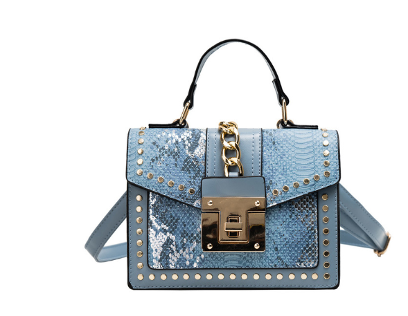 Stylish Genuine Alligator Leather Women's Shoulder Bag - Elegant Designer Handbag for Work, Travel & Everyday Use