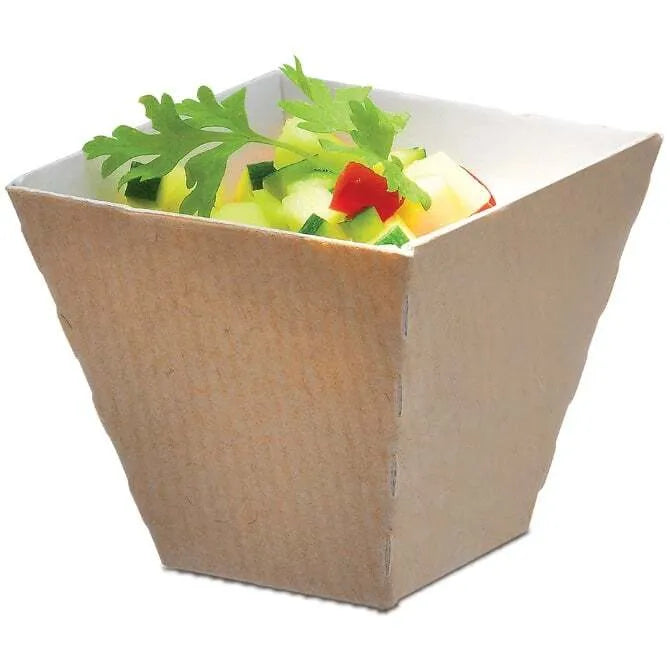 Comatec Corrugated Geometric Dish - Stylish Modern Serving Platter for Appetizers, Desserts & Snacks - Perfect for Dinner Parties, Weddings & Home Decor