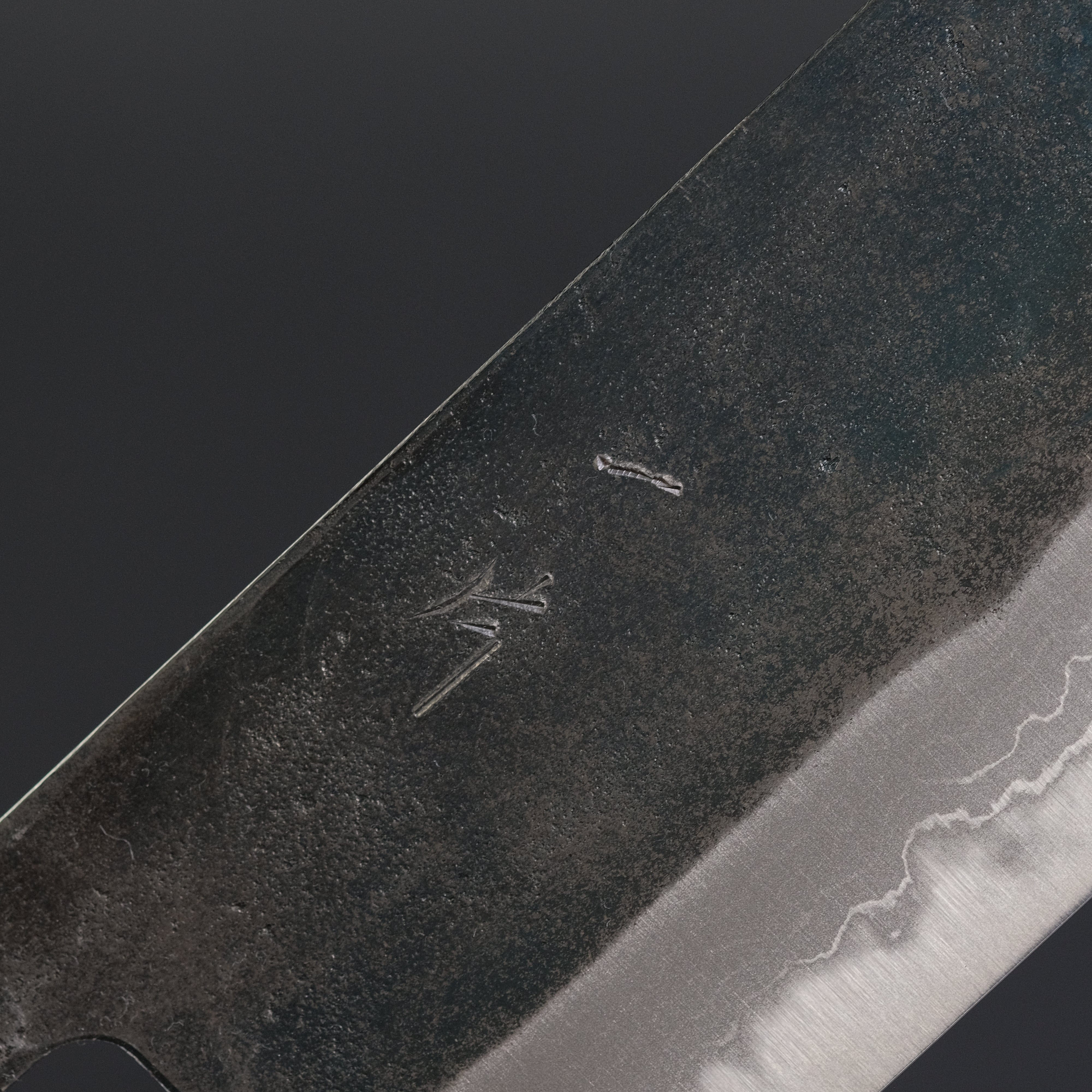 Hitohira Echizen NB White #2 Kurouchi Damascus Nakiri Knife 165mm - Premium Walnut Handle with Ziricote Ferrule - Japanese Chef Knife for Precision Vegetable Cutting & Slicing - Ideal for Home Cooks & Professional Kitchens
