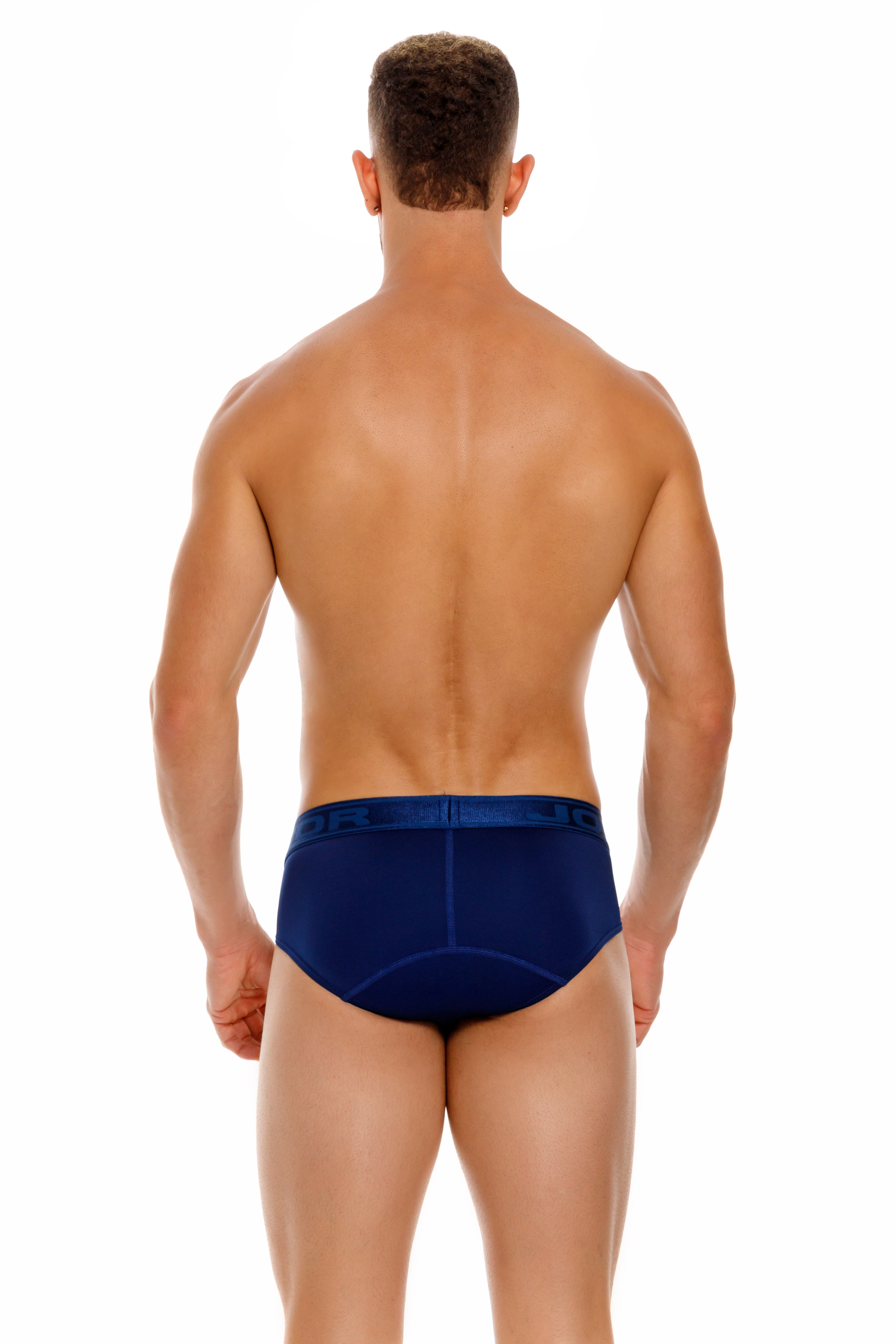 JOR Element Brief Blue - Stylish and Comfortable Men's Underwear for Everyday Wear, Workout, and Travel