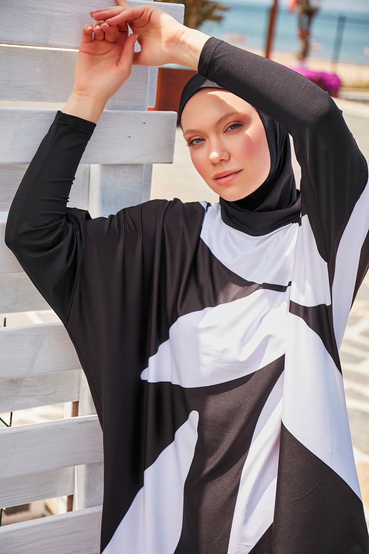Raha Burkini Swimwear Set - Premium Design, Full Coverage Modest Swimwear for Women - Perfect for Beach, Pool, and Water Sports