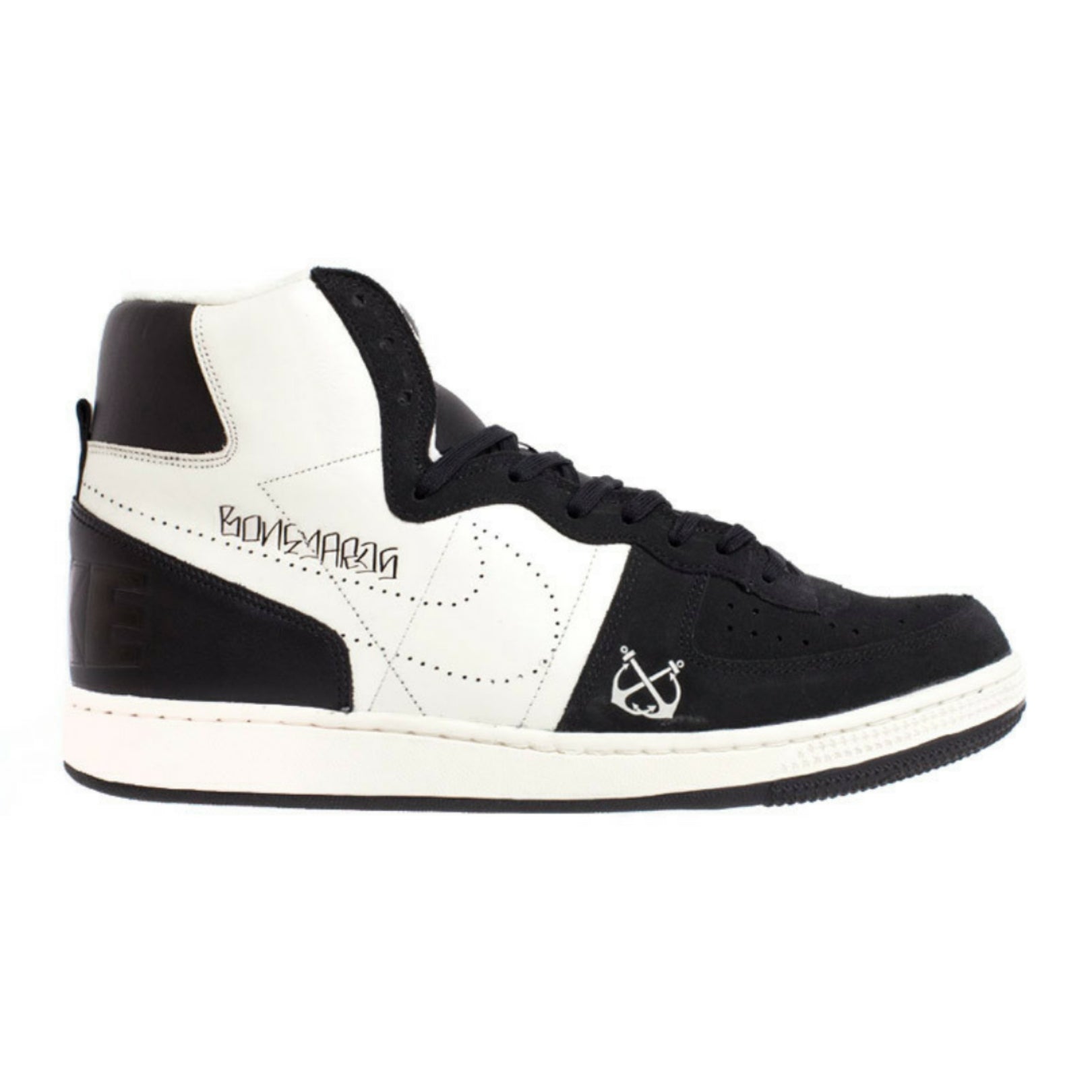Nike x Stussy Terminator High Black White Sneakers - Men's Retro Basketball Shoes for Streetwear & Casual Style - Perfect for Urban Fashion & Everyday Wear