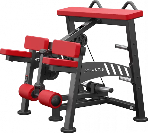 ATLANTIS Kneeling Leg Curl Machine - Home Gym Equipment for Hamstring Workouts | Perfect for Strength Training & Fitness Enthusiasts