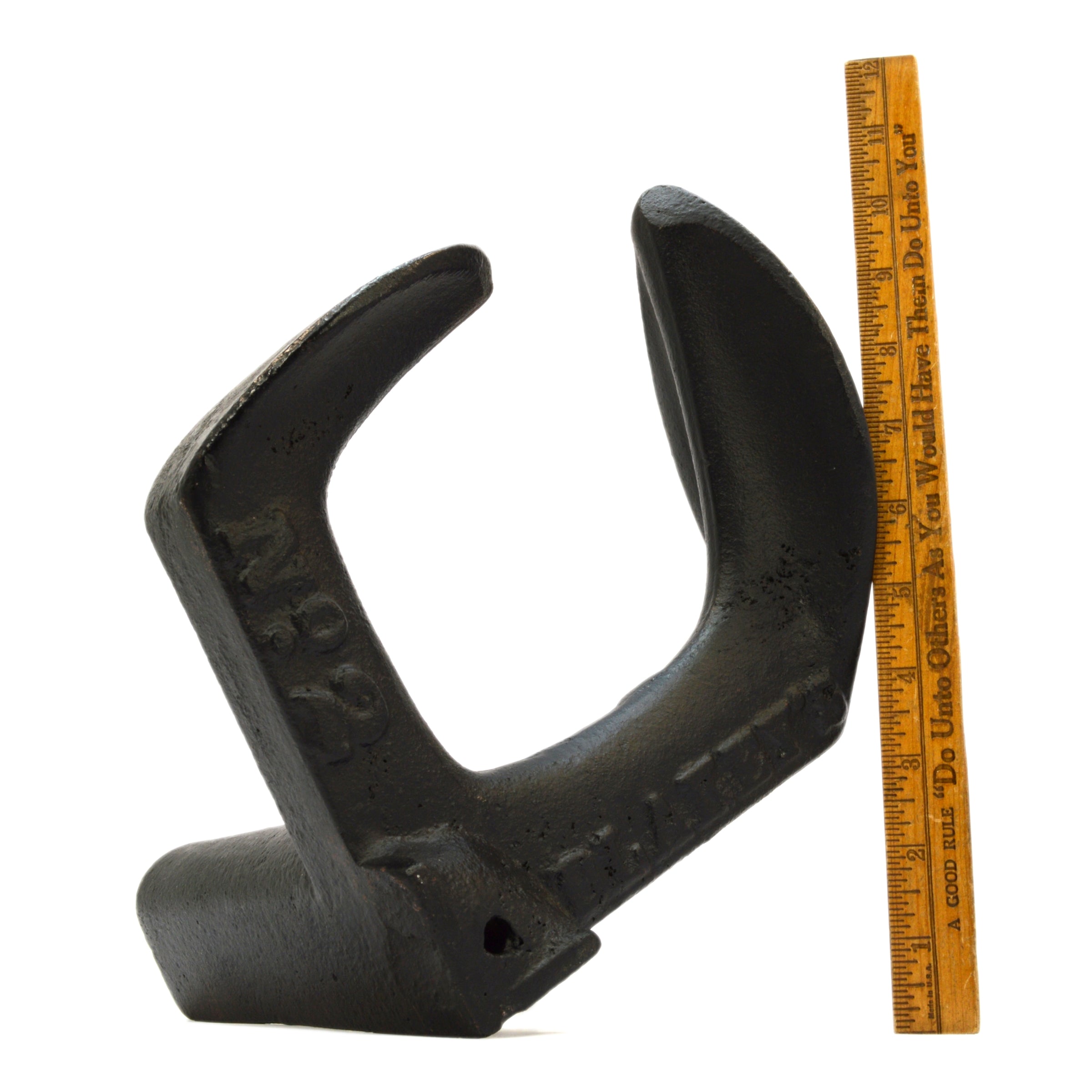 Vintage Antique Cast Iron Cobbler's Shoe Last - Blakey's Paragon No. 2 Shoemaker Anvil from 1884 | Perfect for Shoe Repair, Leather Crafting & Historical Display
