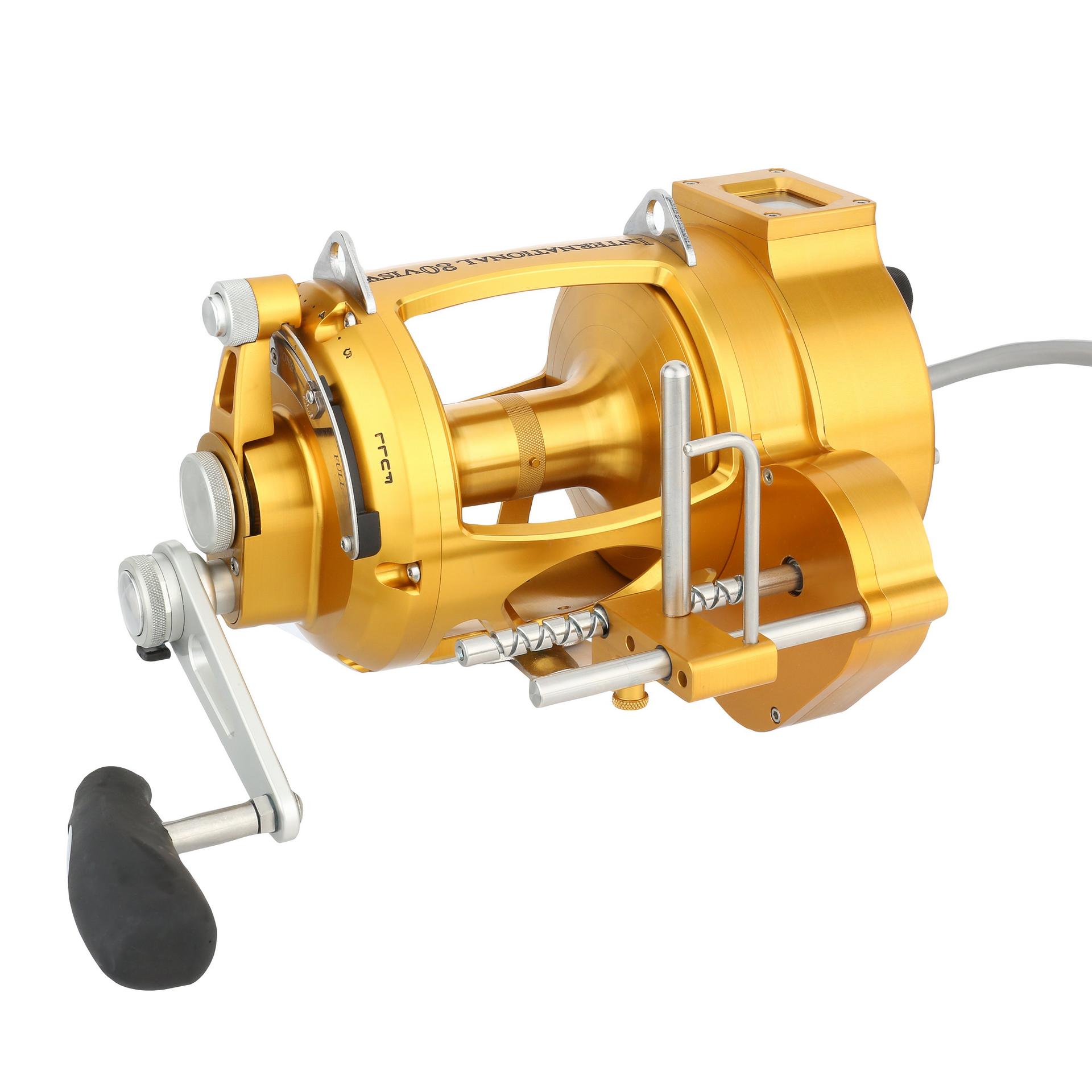 International® VI Autostop Electric Fishing Reel - Saltwater & Freshwater Spinning Reel with Auto-Stop Technology for Bass, Trout, and Catfish Fishing