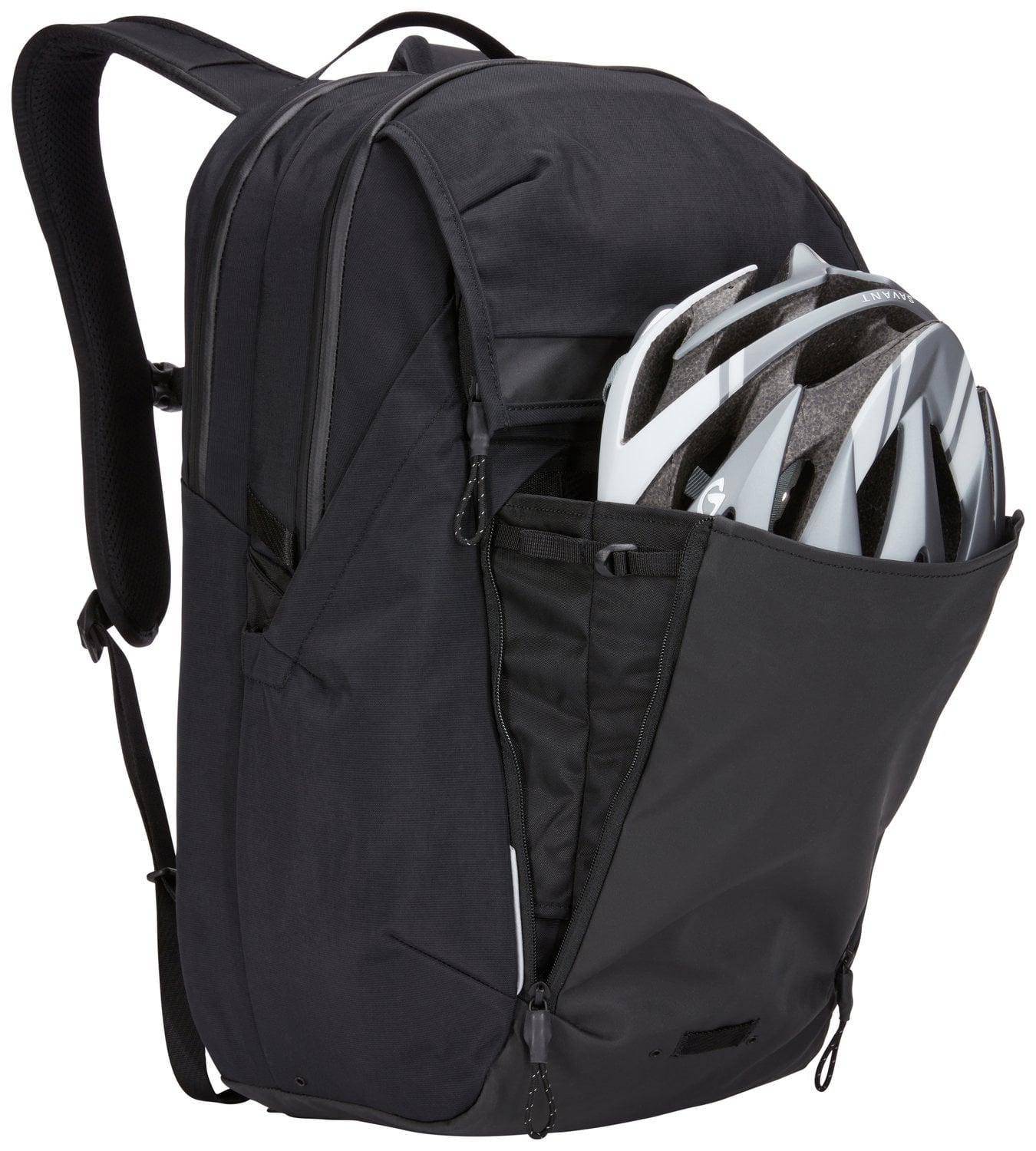 Thule Paramount Commuter Backpack 27L - Waterproof Laptop Backpack for Men & Women, Business Travel & Daily Commute - Durable Black Work Backpack with USB Charging Port