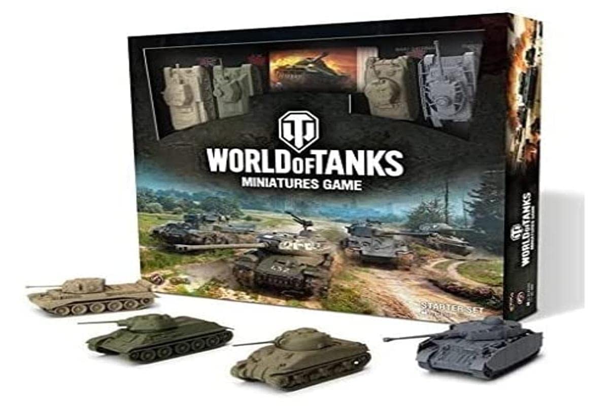 World of Tanks Miniatures Game - Collectible Tank Models for Tabletop Wargaming & Strategy Games | Perfect for War Game Enthusiasts and Military History Fans