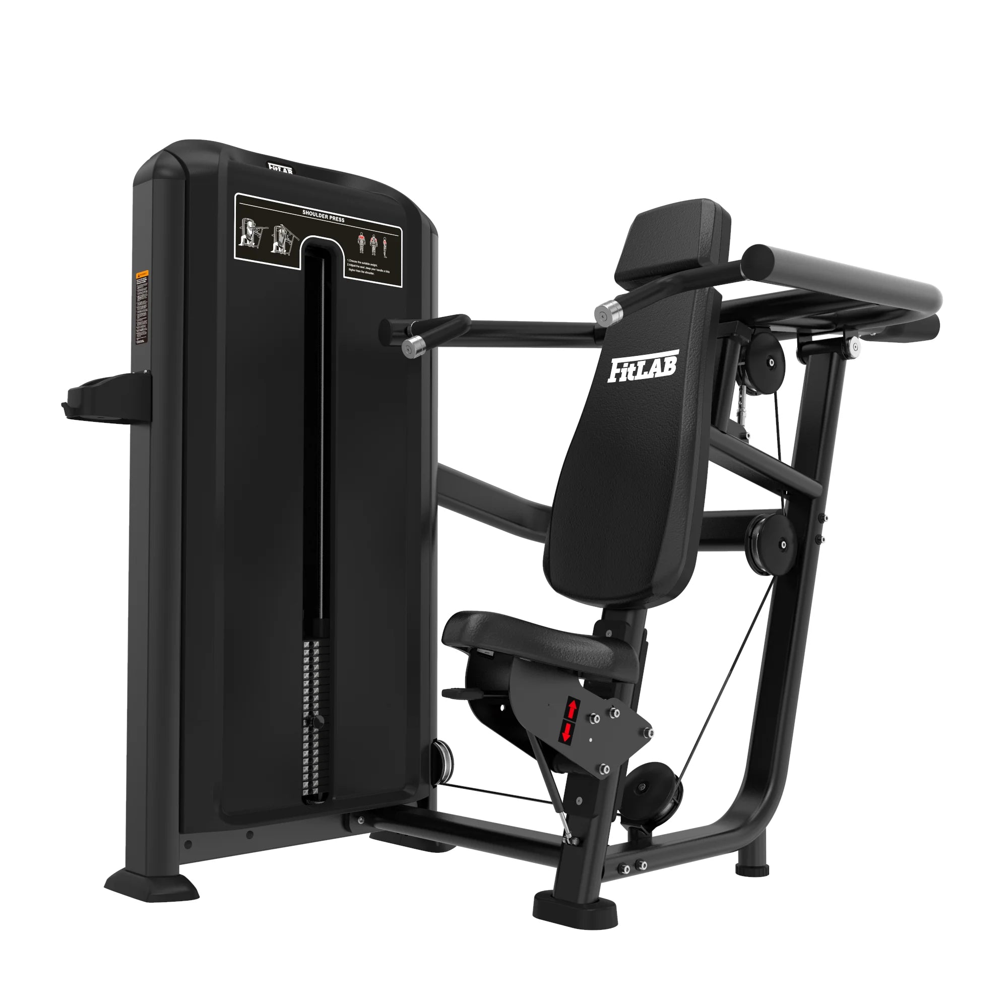FITLAB Adjustable Shoulder Press Machine for Home Gym - Pre Order | Strength Training Equipment for Shoulder & Arm Workouts - Perfect for Home Fitness & Bodybuilding