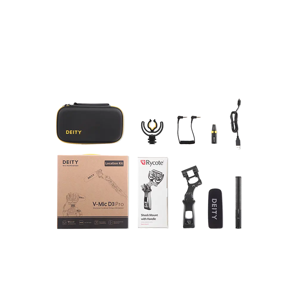 V Mic D3 Pro Location Kit - Professional Wireless Microphone System for Filmmaking, Vlogging & Live Streaming - Perfect for YouTube, TikTok & Podcast Recording