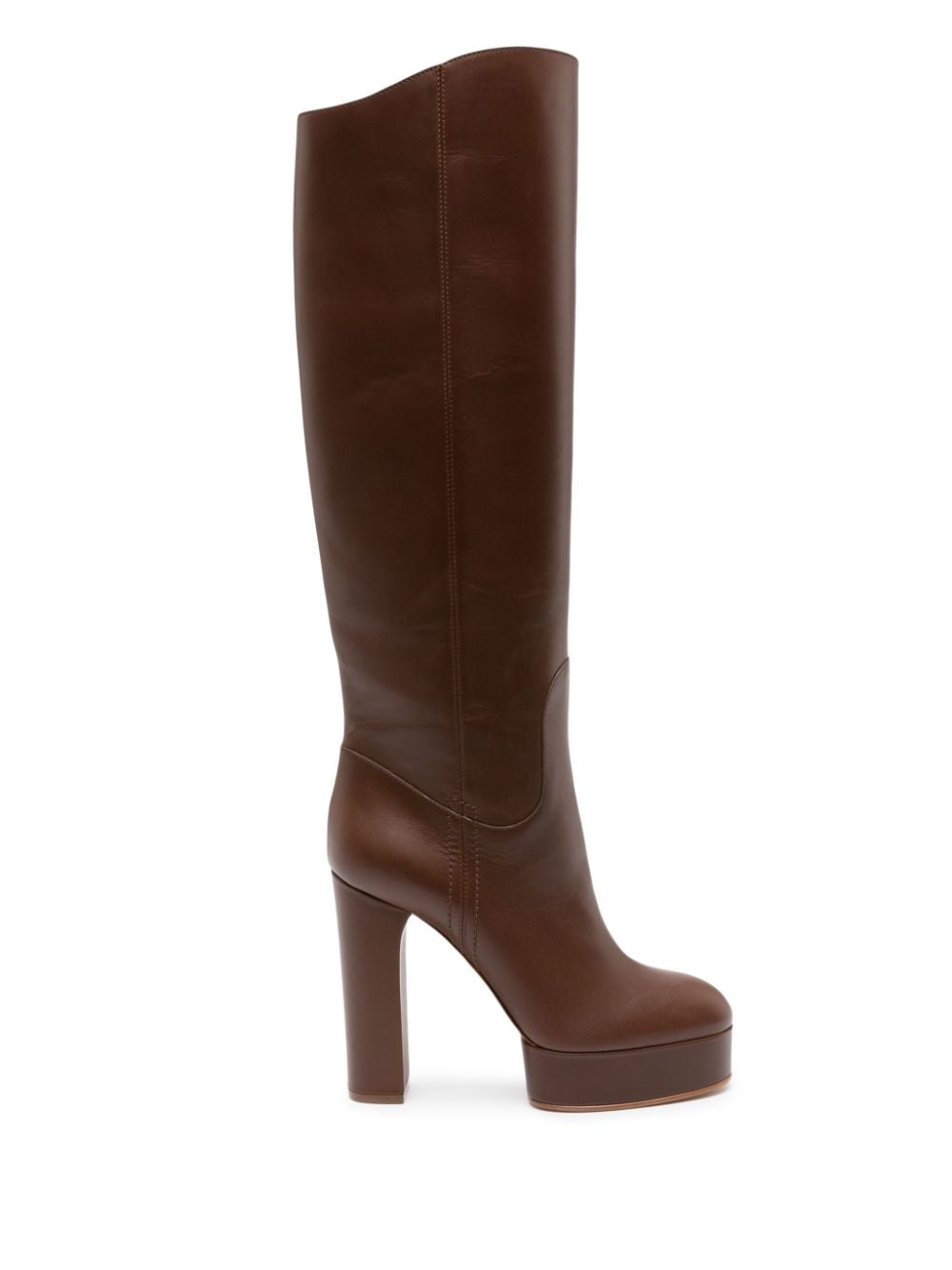 Casadei Brown Leather Ankle Boots for Women - Stylish & Comfortable Fall & Winter Fashion Booties for Office, Party & Night Out