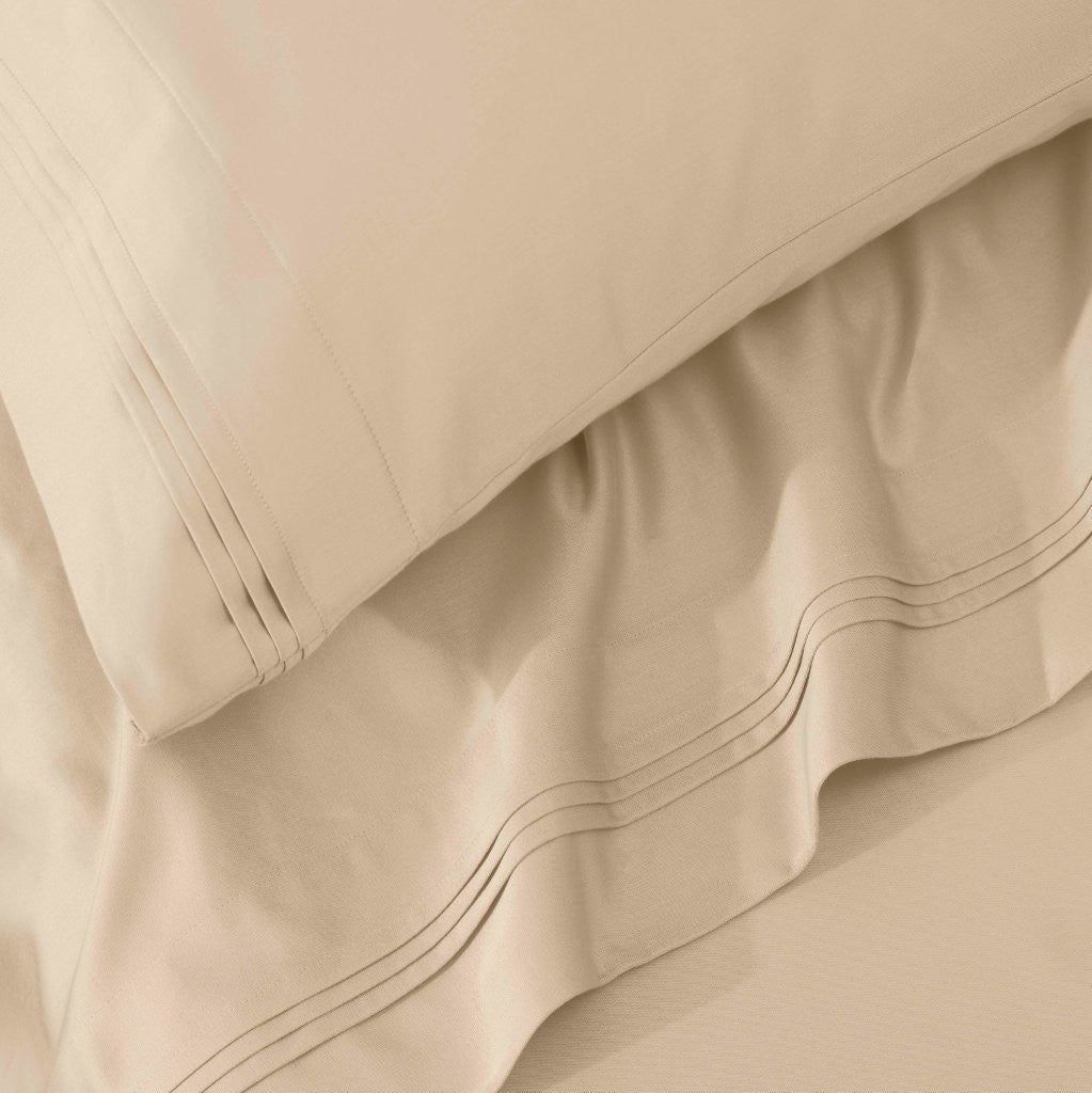 Premium 1000 Thread Count Egyptian Cotton Sheet Set - Eco-Friendly, Breathable & Hypoallergenic - Perfect for Luxury Bedrooms & Hot Sleepers