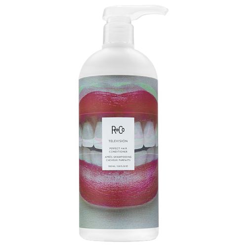 R+Co TELEVISION Perfect Hair Conditioner - Hydrating & Repairing Treatment for Damaged Hair - Salon Quality Leave-In Conditioner for Smooth, Shiny Hair - Perfect for Daily Use & Styling