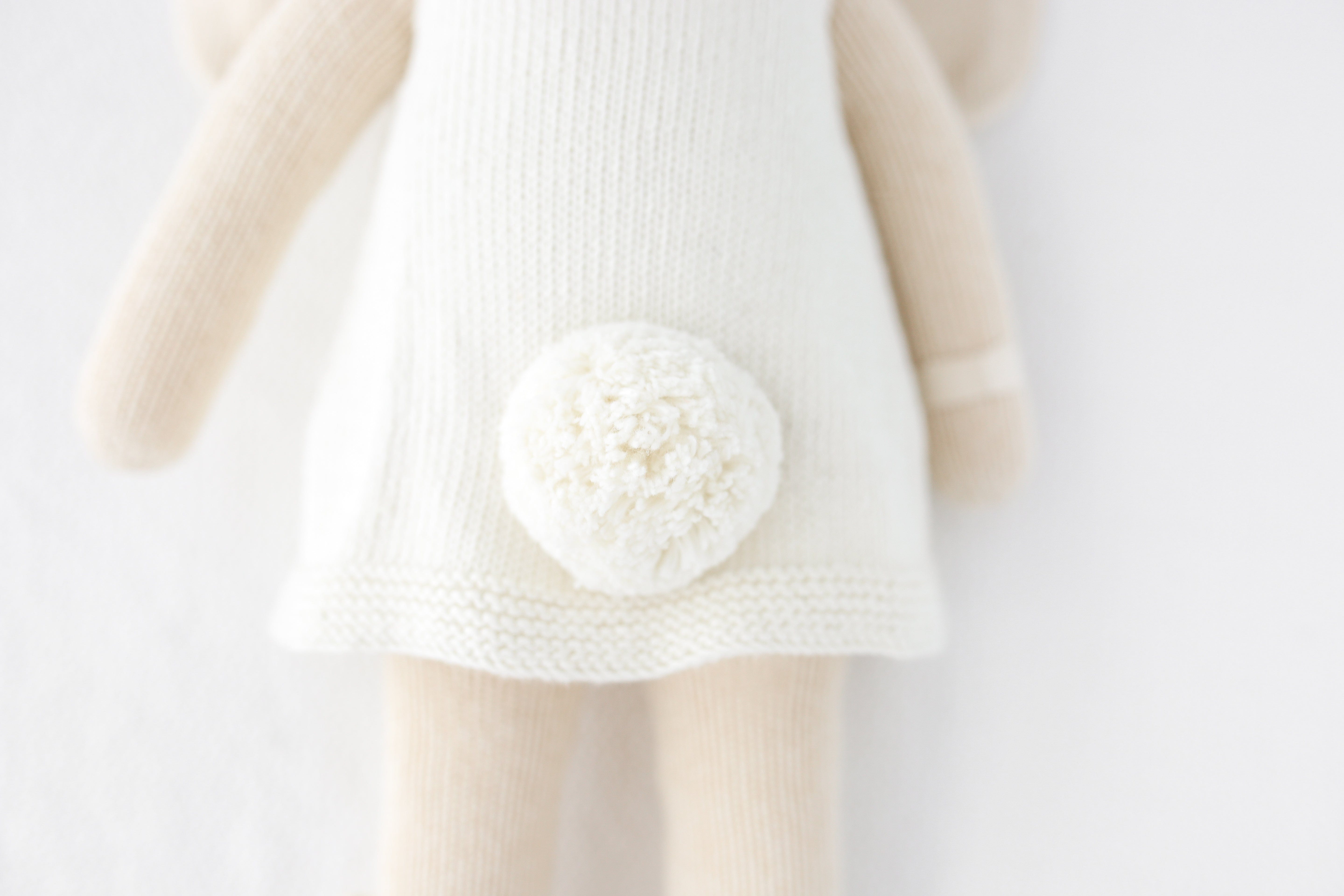 Cuddle+Kind Hannah the Bunny Plush Toy - Soft & Huggable Stuffed Animal for Kids & Babies | Perfect for Bedtime, Playtime & Gifts