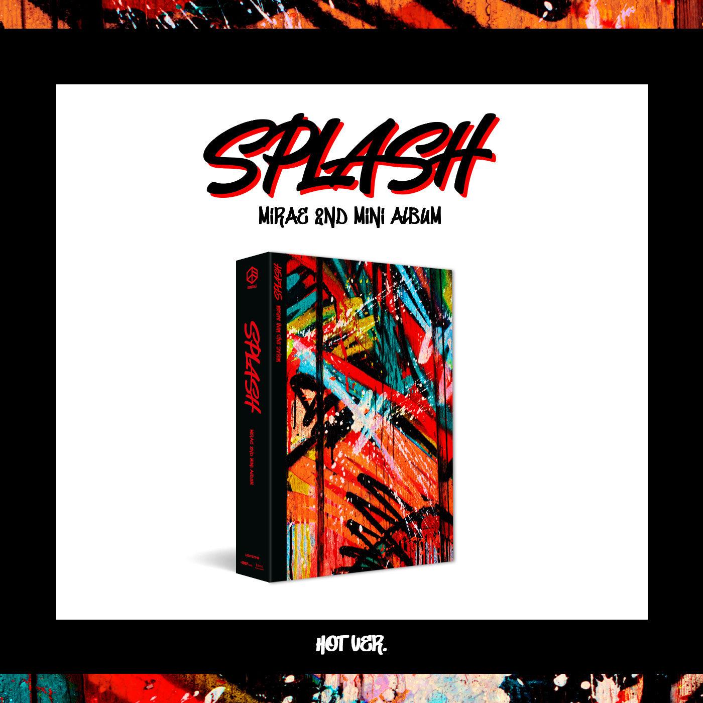 MIRAE 2nd Mini Album 'SPLASH' - K-Pop Music CD + Photobook | Perfect for K-Pop Fans, Collectors & Gift Giving | Enjoy at Home, Parties & Fan Meetings