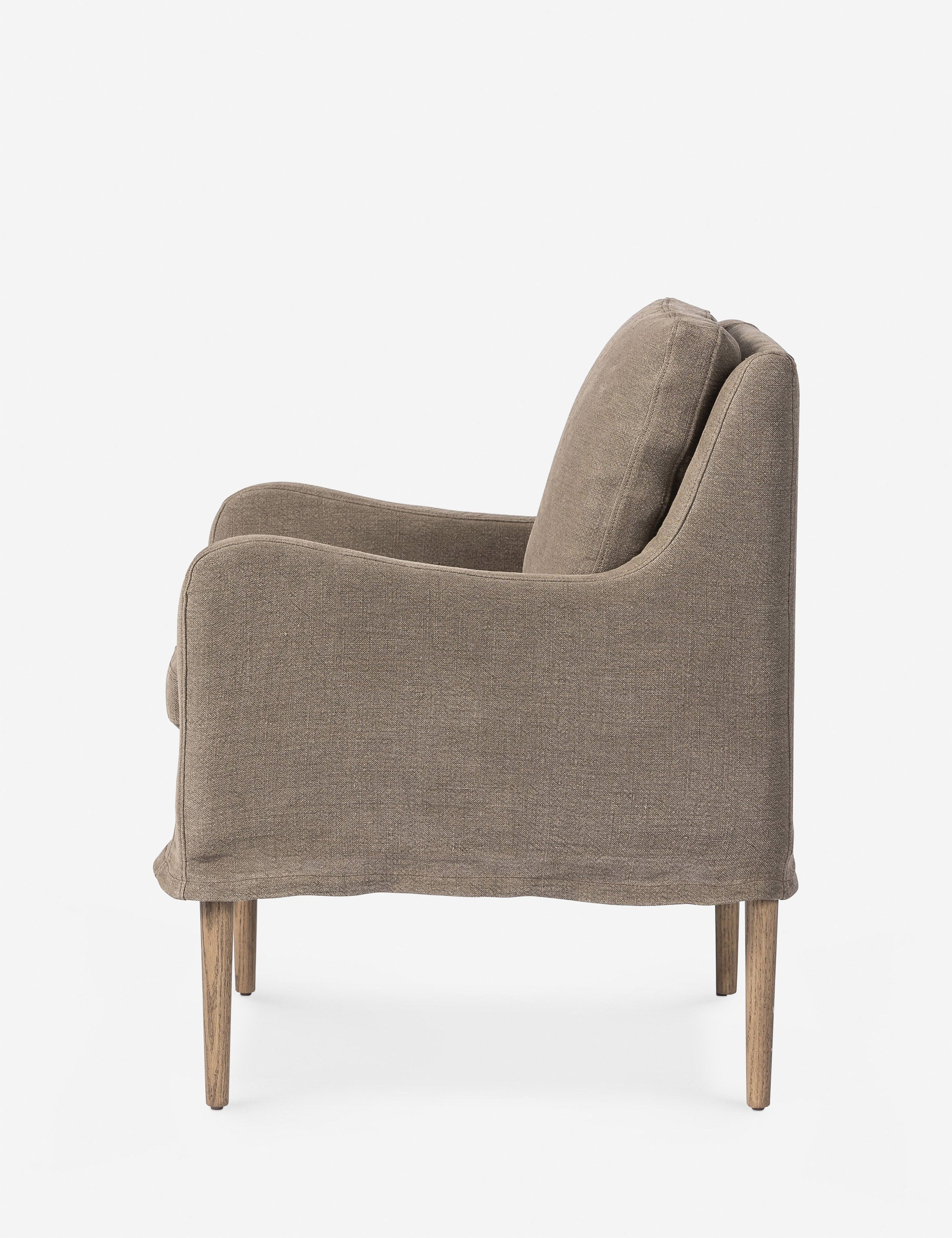 Aurelia Dining Chair by Amber Lewis x Four Hands - Modern Upholstered Dining Room Chair for Kitchen, Dining Table, and Home Decor - Perfect for Farmhouse, Contemporary & Elegant Interiors