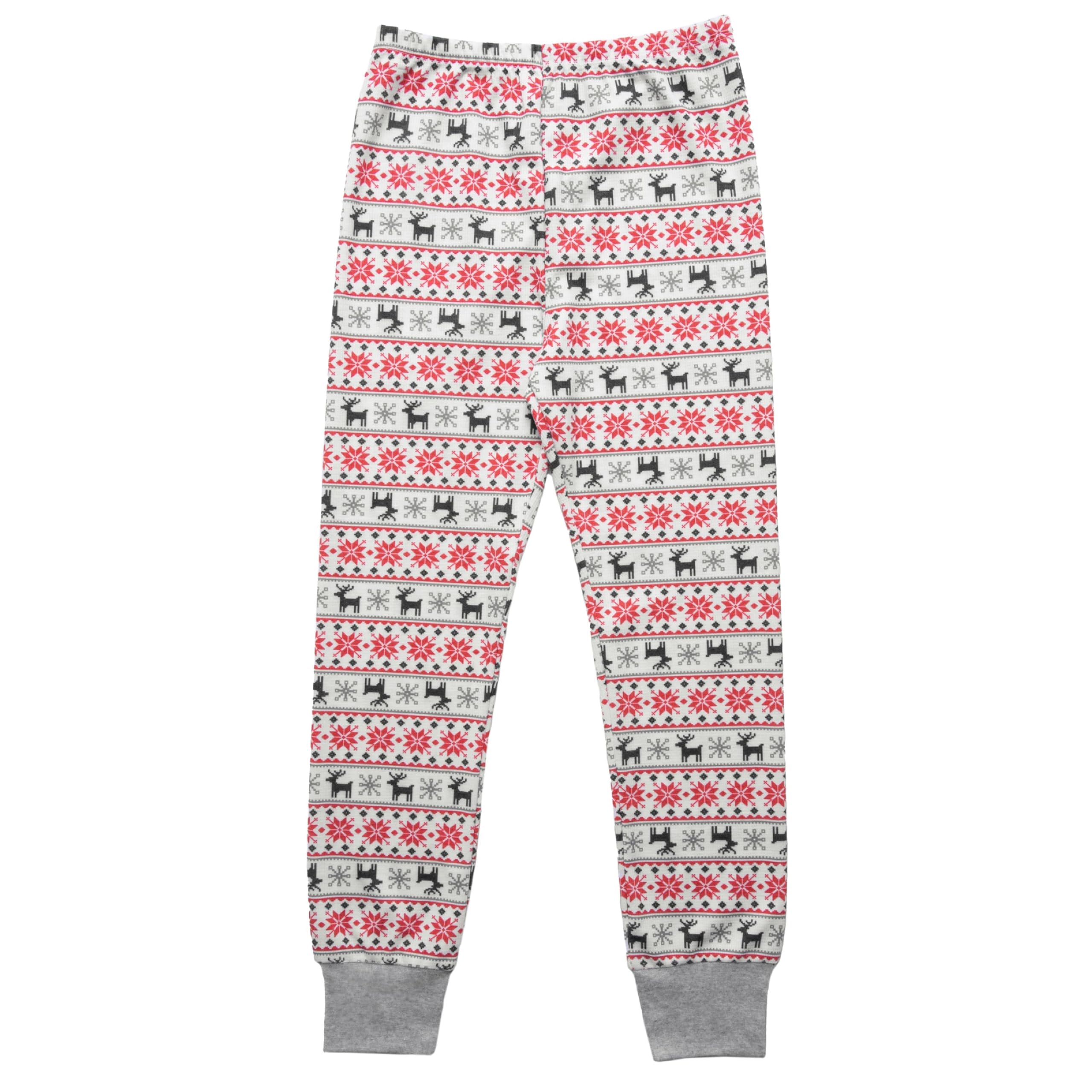 Fruit of the Loom Boys' Thermal Underwear Set - 100% Cotton Waffle Knit Long Johns for Winter Warmth - Perfect for Cold Weather, Outdoor Activities & Layering Under Clothes