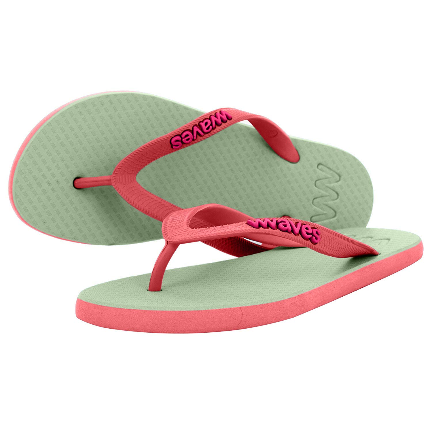 Women's Natural Rubber Flip Flops - Comfortable Beach Sandals for Summer | Pool, Gym, Shower & Casual Wear | Eco-Friendly Thong Slippers