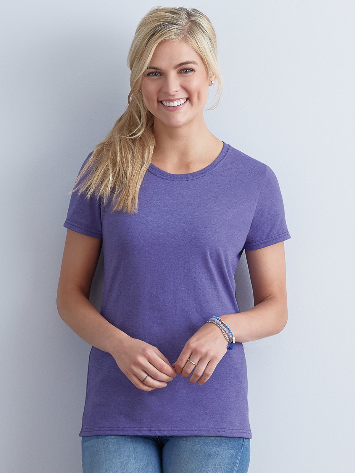 Fruit of the Loom Women's HD Cotton™ T-Shirt - True Red, XL | Soft & Comfortable Casual Tee for Everyday Wear, Workouts & Layering