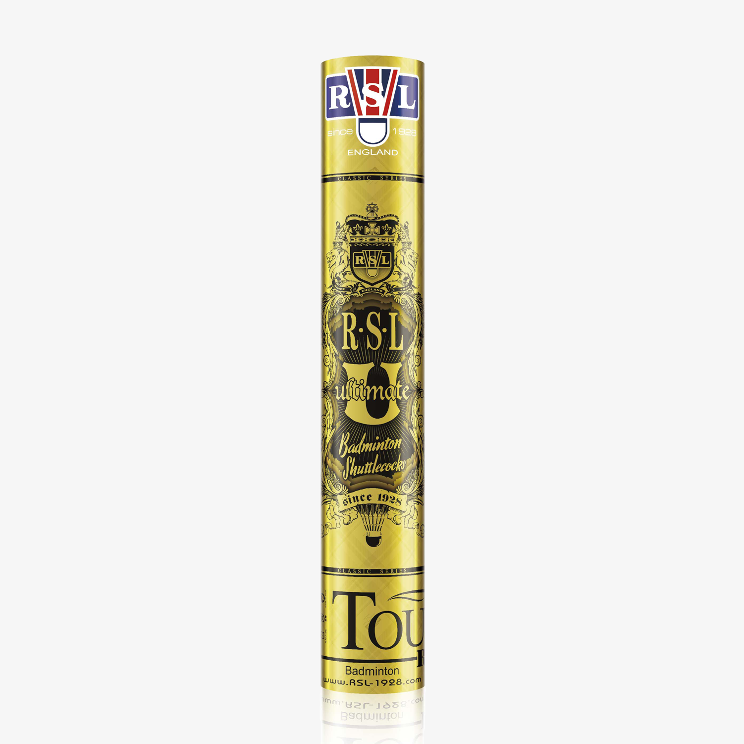 Premium RSL Ultimate Tournament Badminton Shuttlecocks - Professional Grade Feather Shuttlecocks for Competitive Play & Training - Perfect for Tournaments, Club Matches & Backyard Games