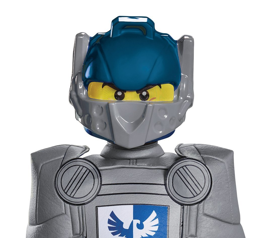 Clay Lego Nexo Knights Mask for Kids - One Size Fits All | Perfect for Halloween Costumes, Cosplay & Role Play